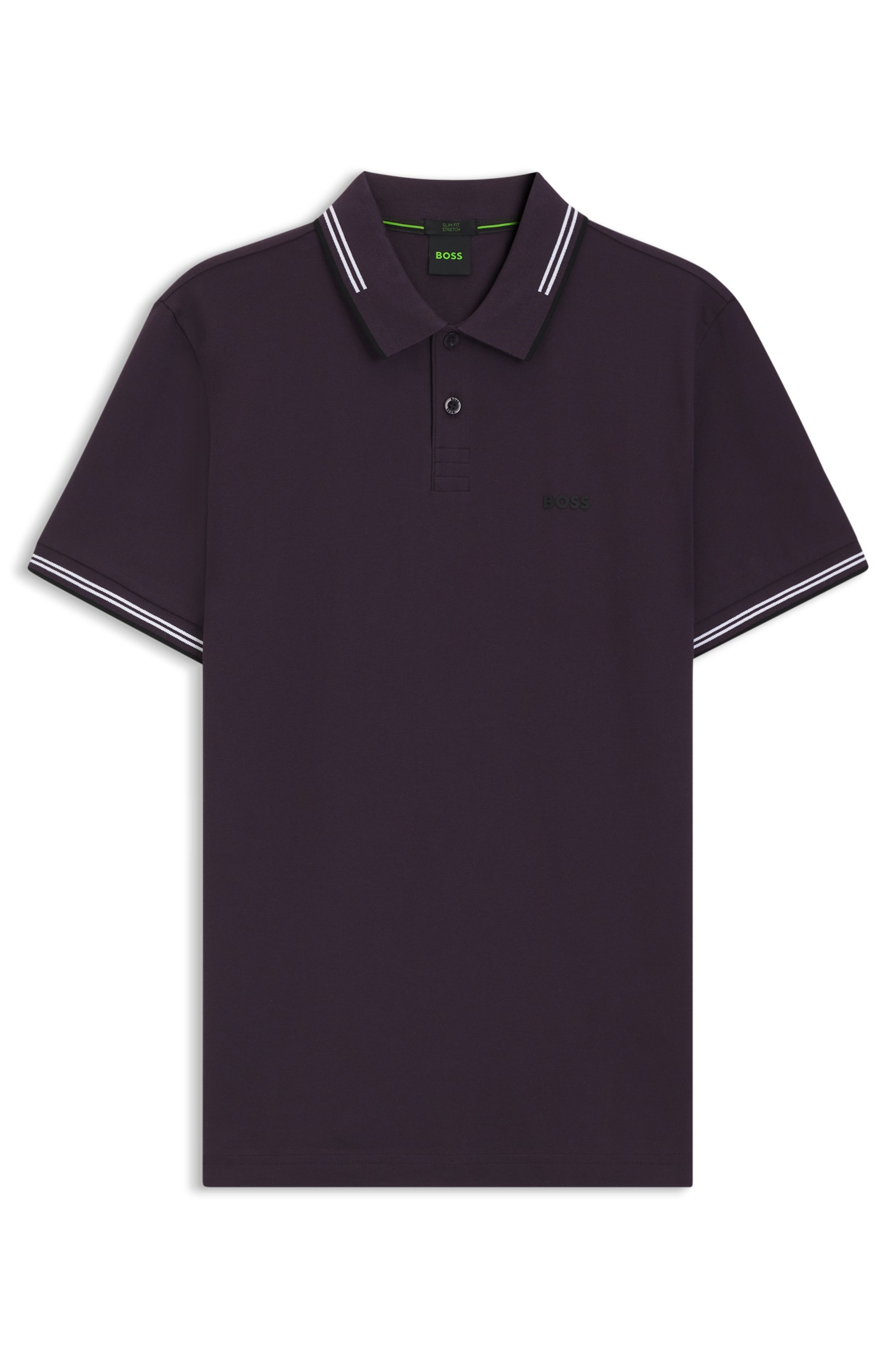 BOSS GREEN Poloshirt »Paul Slim Fit Stretch-Baumwoll-Pique« mit Polokragen