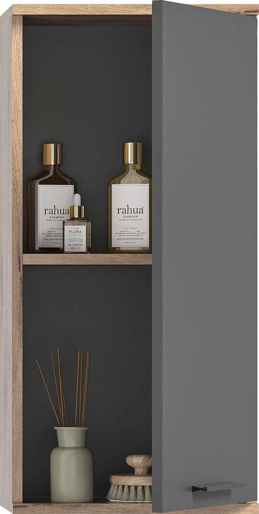 INOSIGN Hängeschrank »Riga, Breite 37cm, 1 Tür (Türanschlag wechselbar), 1 Einlegeböden«, Badmöbel, Badschrank, Schrank, Wandschrank, Bad, Badezimmer