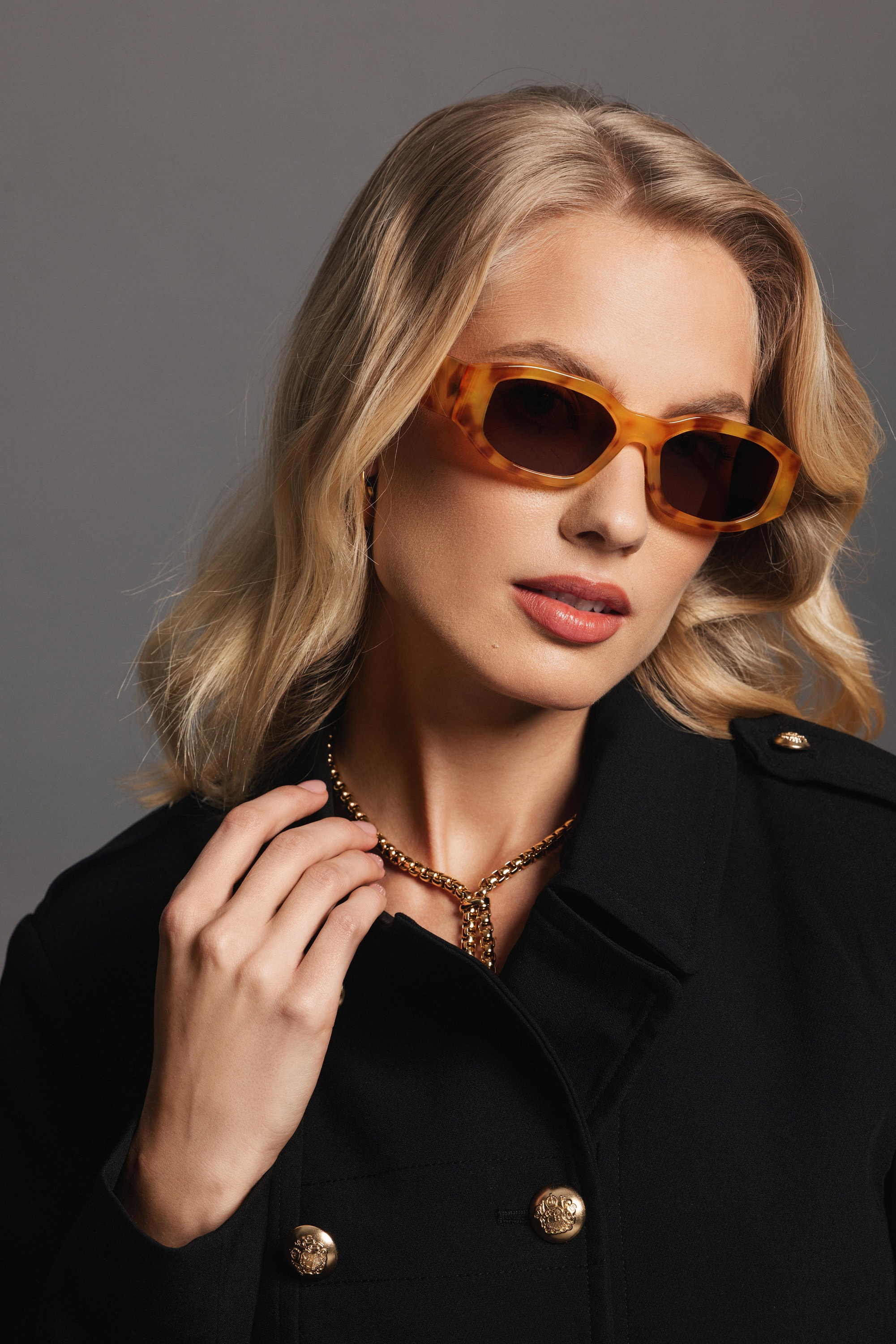 MARC LAUDER Sonnenbrille »MA03-02« 3: dark glass, strong solar luminosity