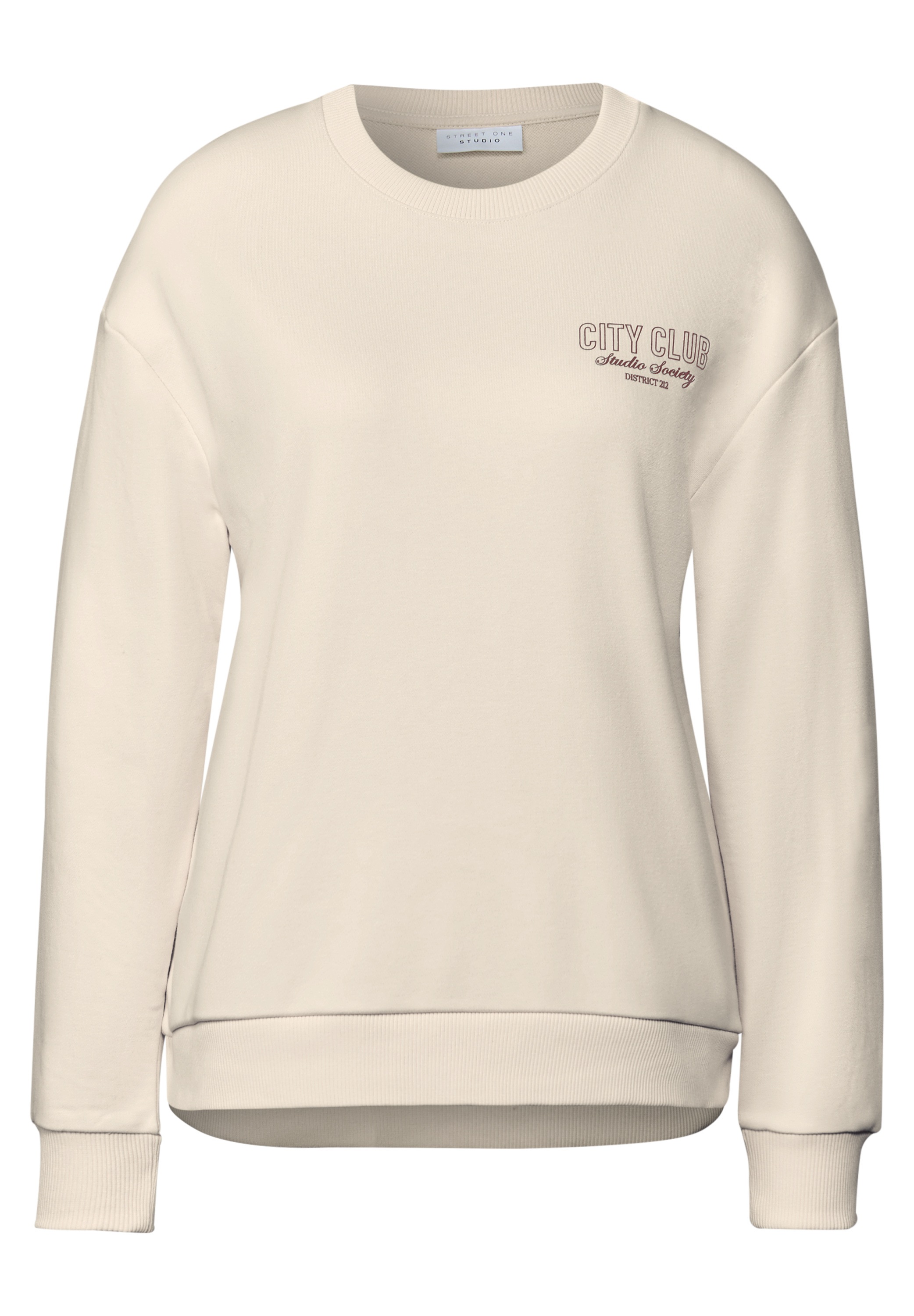 STREET ONE STUDIO Sweatshirt , im soften Baumwoll-Mix
