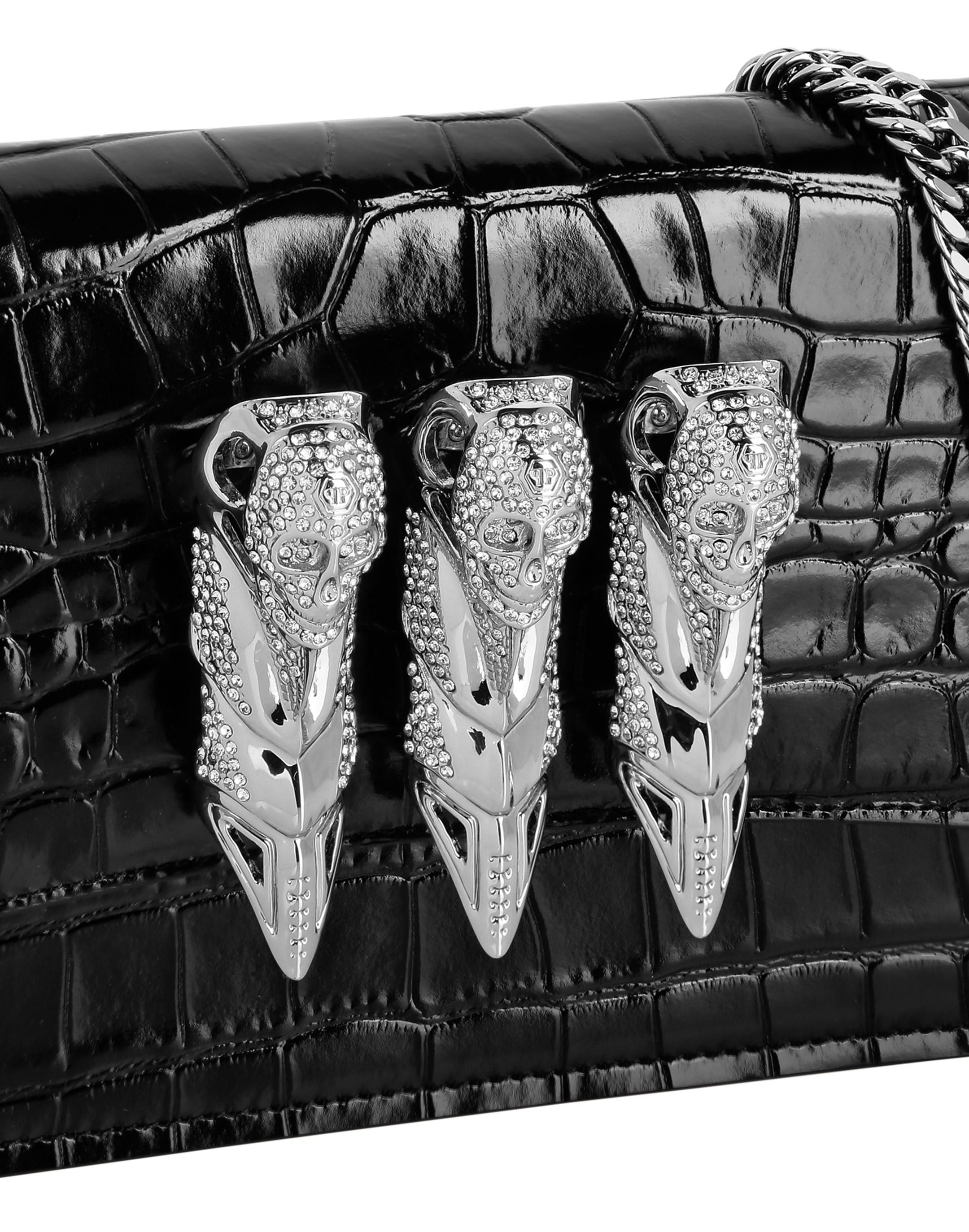 PHILIPP PLEIN Handtasche »Skull Crocco Print«