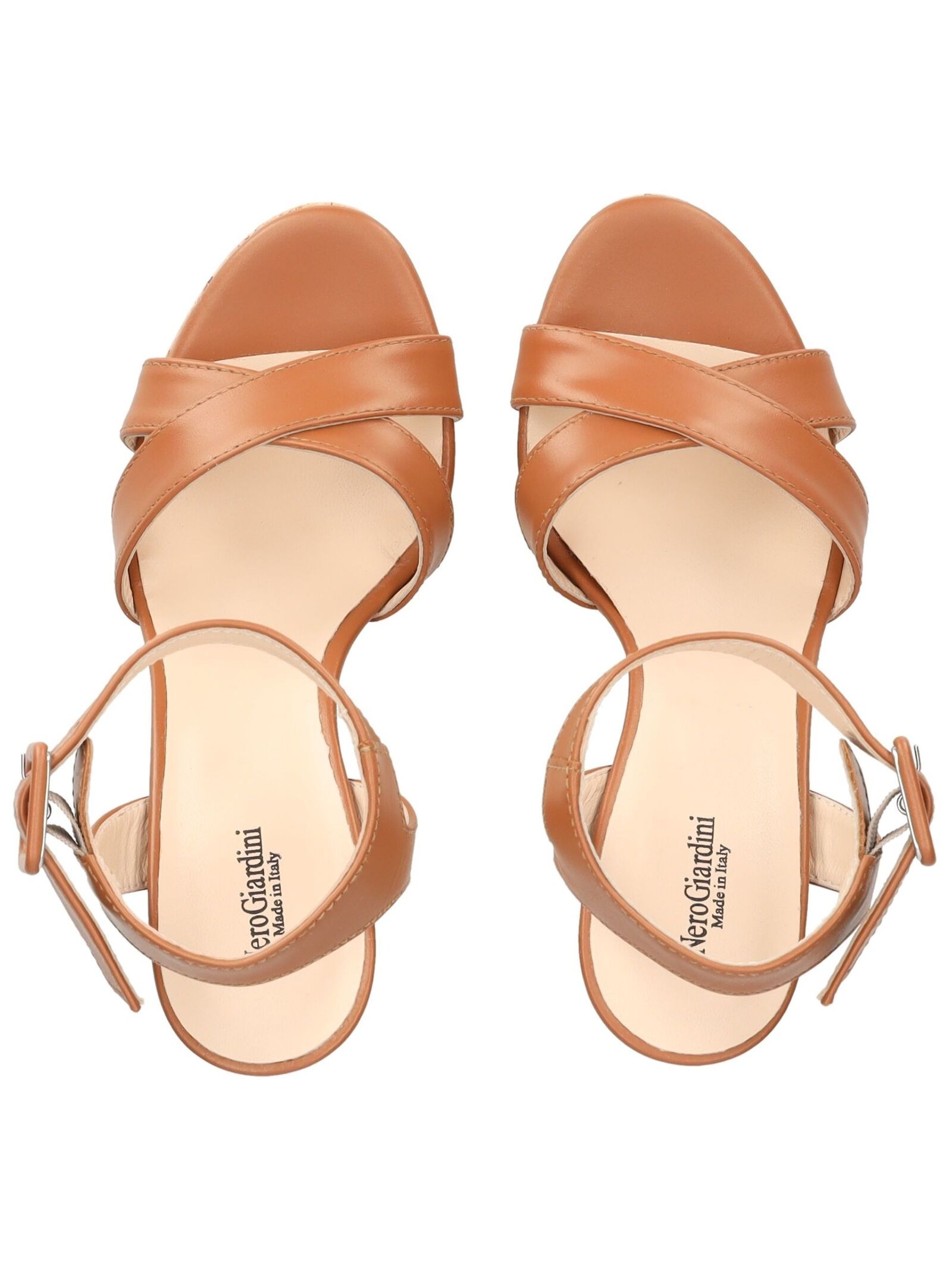 Nero Giardini High-Heel-Sandalette »Nero Giardini Sandalen Leder«