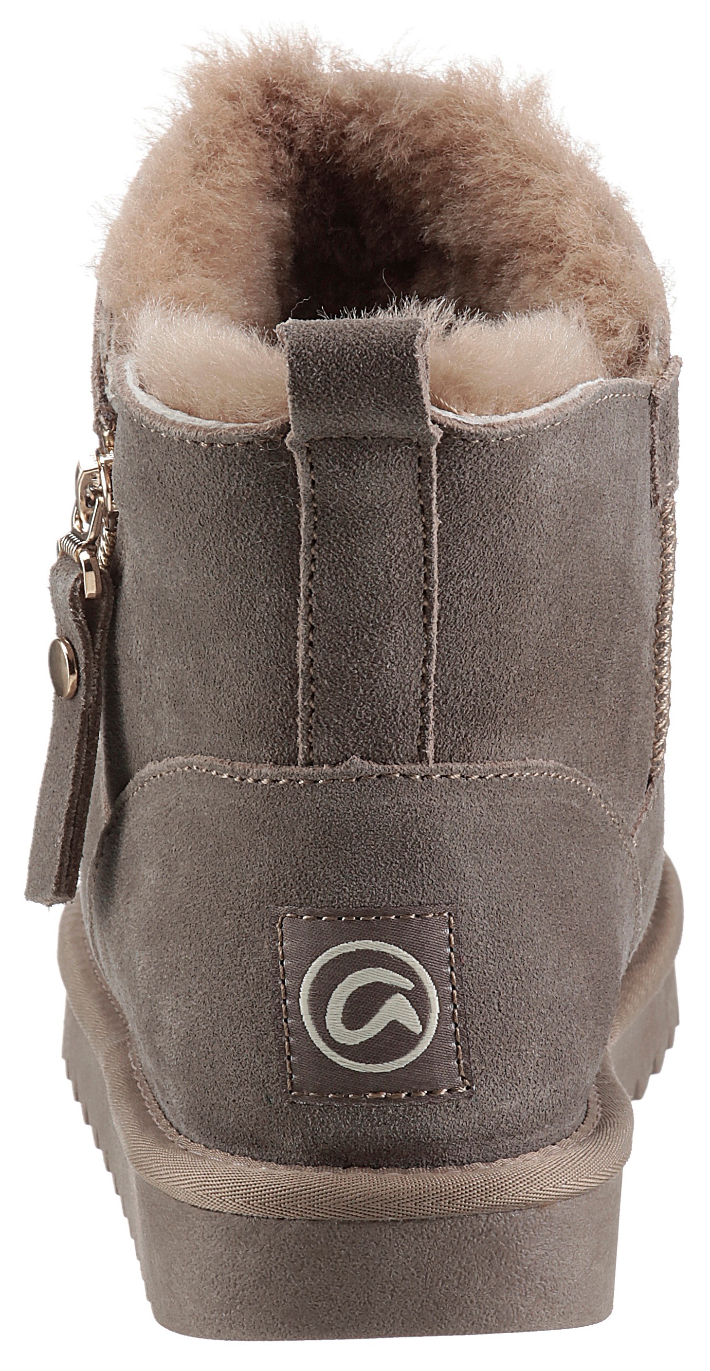 Ara Winterboots "ALASKA Short Zip" Stiefel aus echtem Lammfell mit Reißvers günstig online kaufen