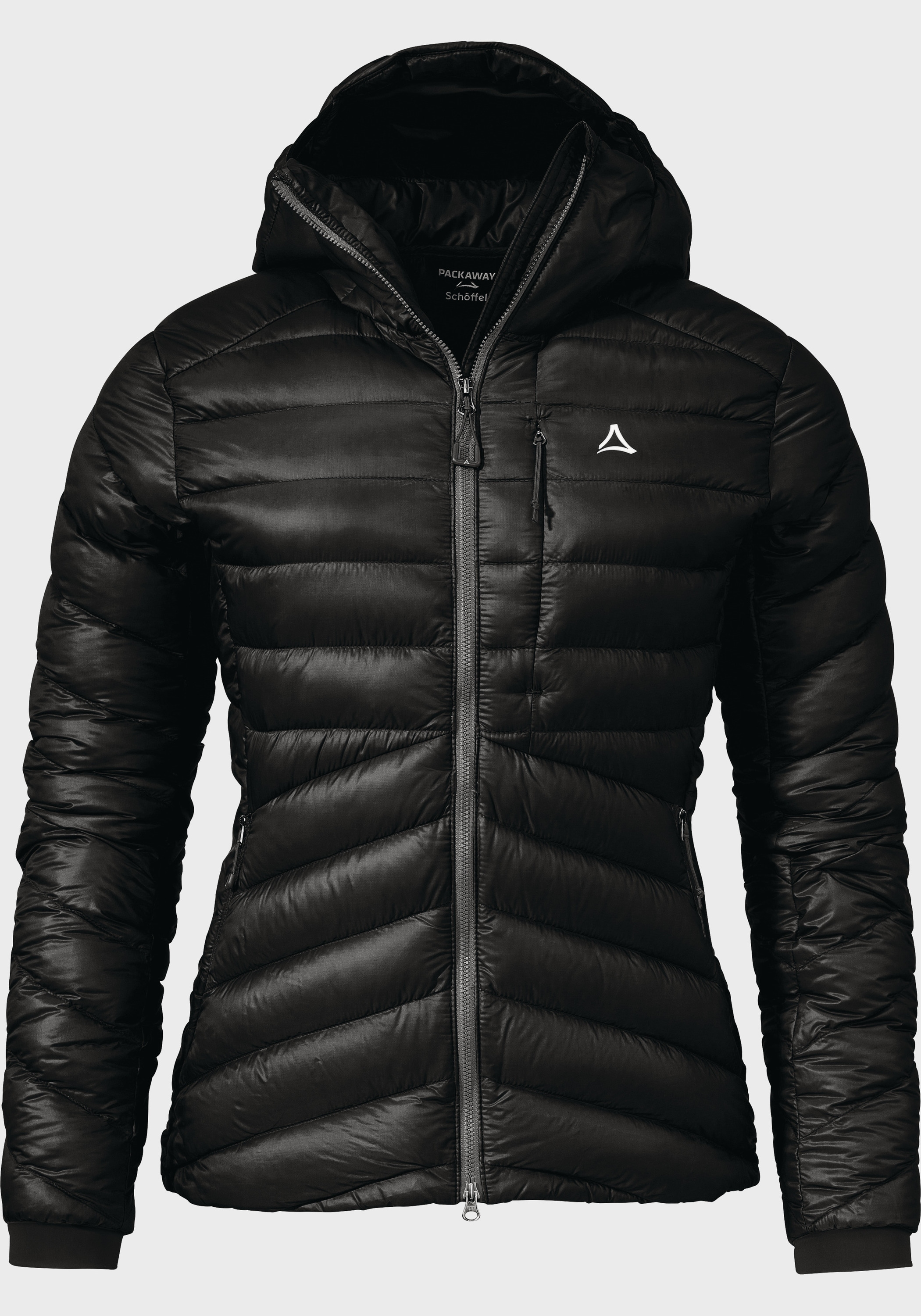 Outdoorjacke »Down Jacket Tschierval L«, mit Kapuze