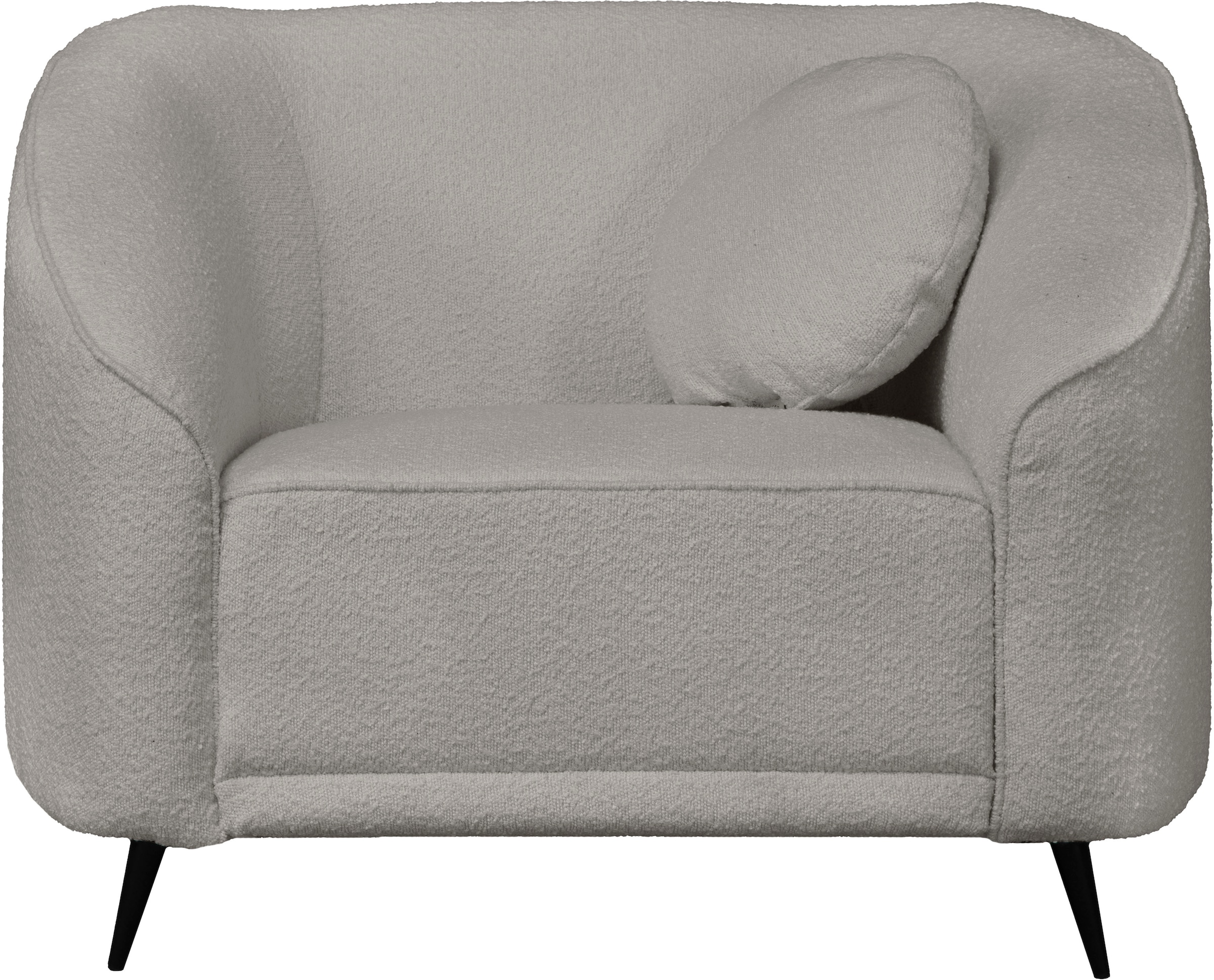 Home affaire Sessel "Ashly" in 3 Bezugsvarianten, Bouclé, Samtoptik und Str günstig online kaufen