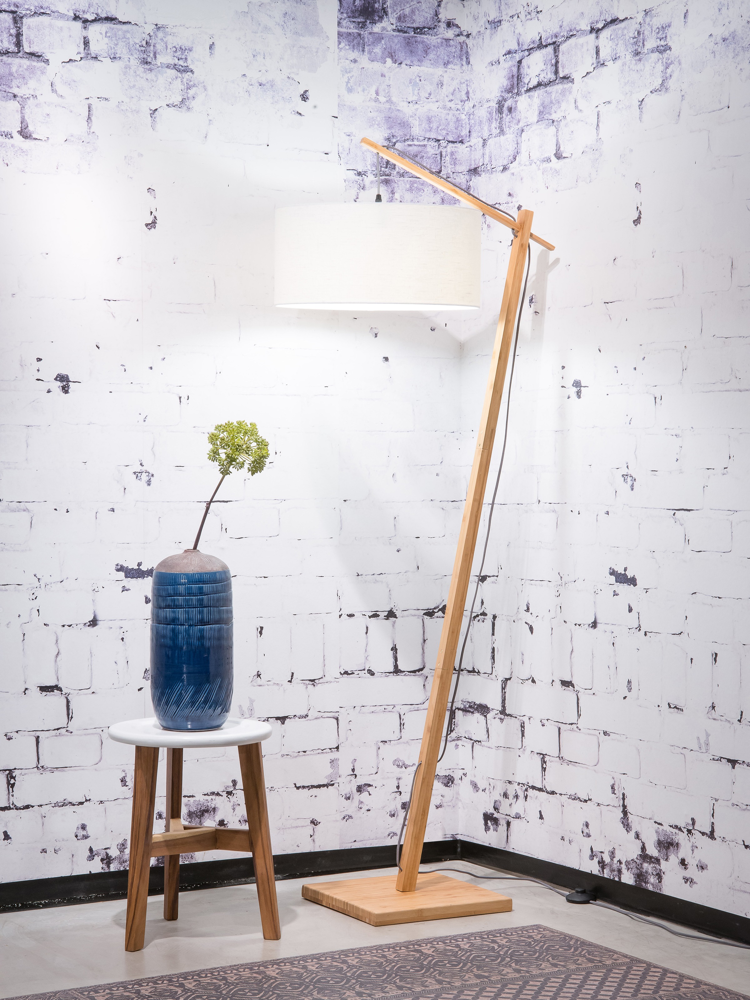 GOOD&MOJO Stehlampe »Andes«, 1 flammig, Leuchtmittel E27 | ohne Leuchtmittel
