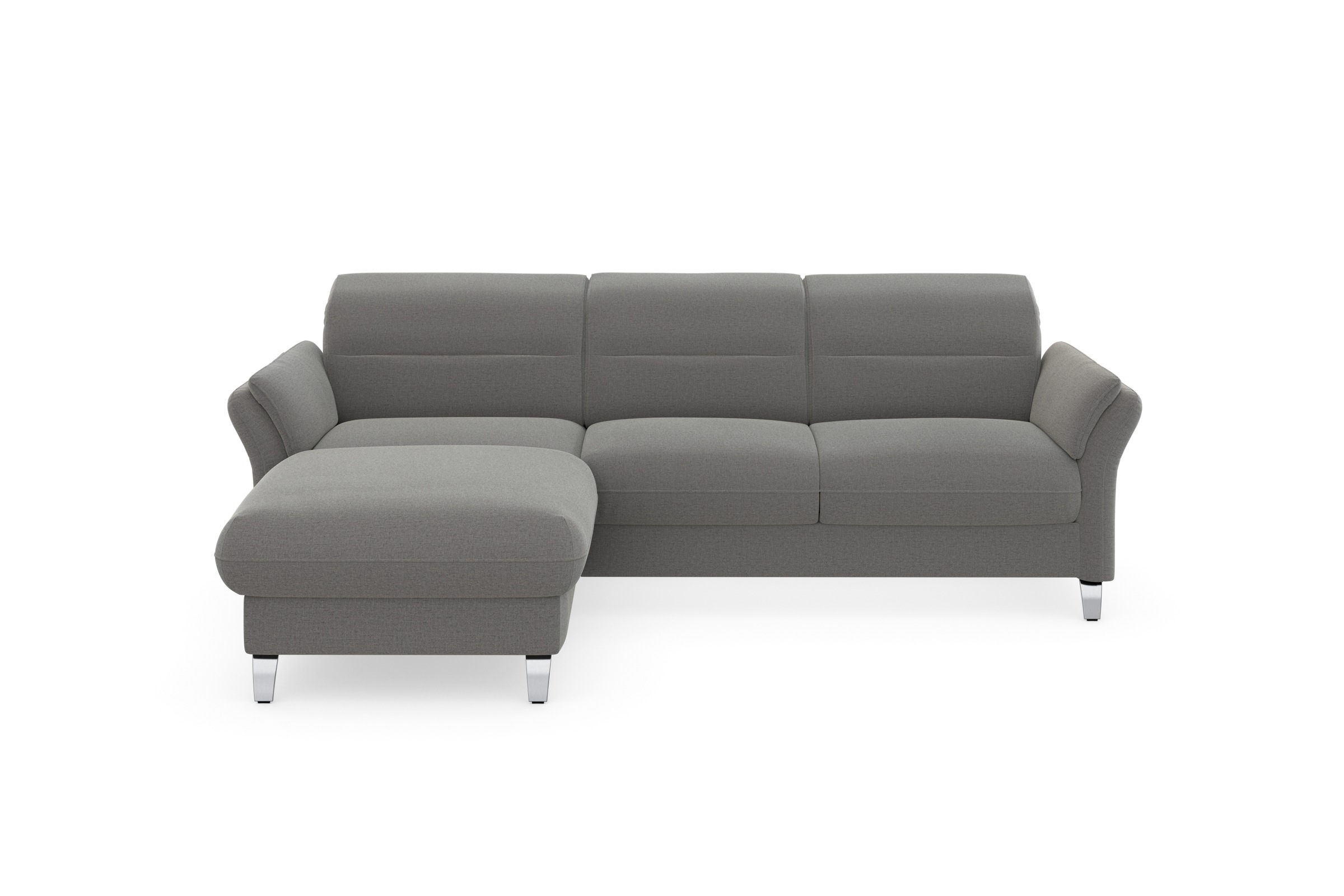 sit&more Ecksofa "Grenoble L-Form mit Federkern", wahlweise mit Bettfunktio günstig online kaufen