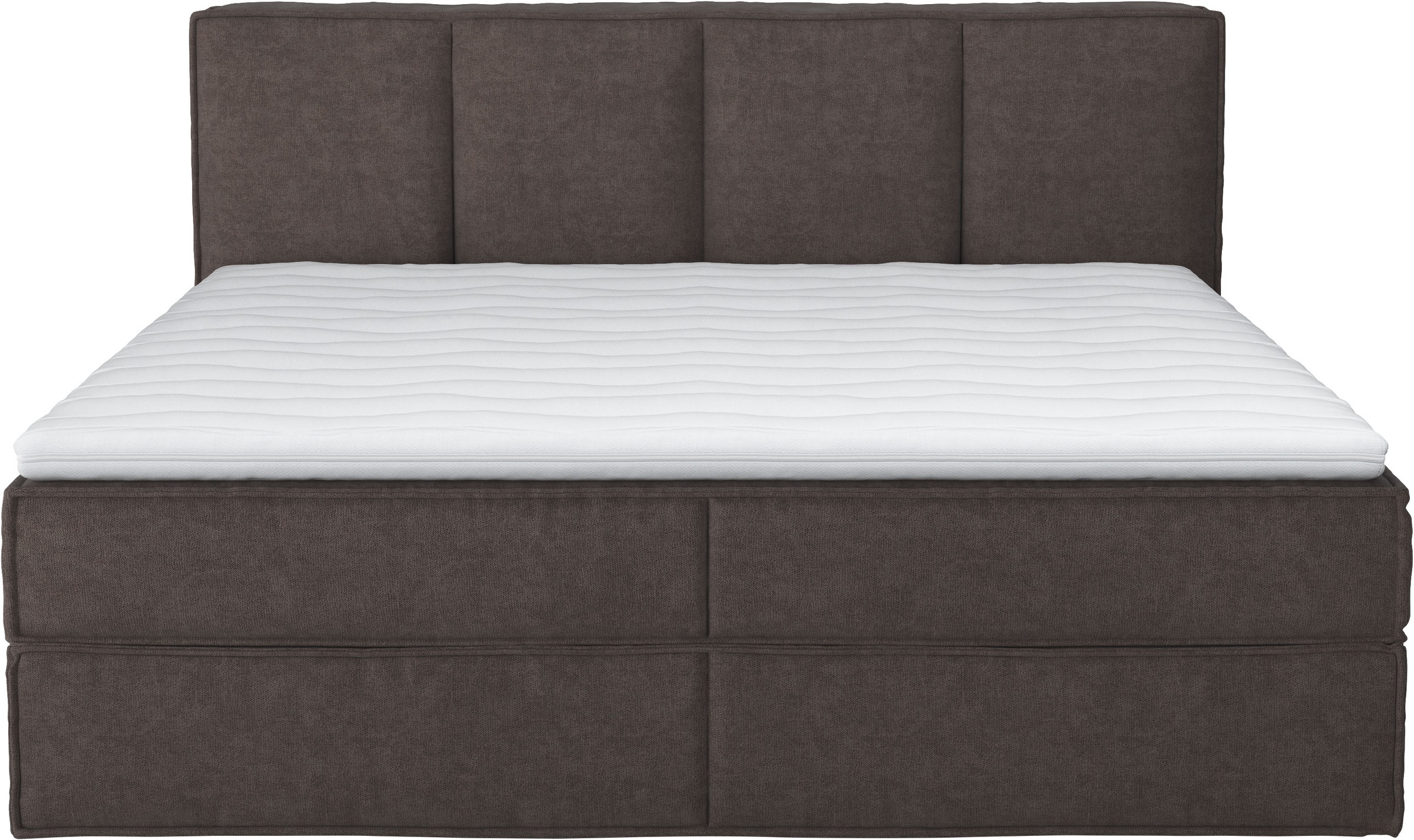 Thumbnail - Home affaire Boxspringbett "Milano", Boxbett inkl. Topper, 2 Matratzen, Härtegrade H2, H3 und H4 wählbar