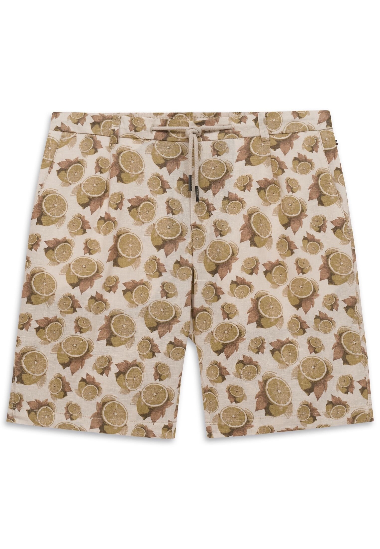 bugatti Bermudas "Soft touch" aus einem Leinen-Mix