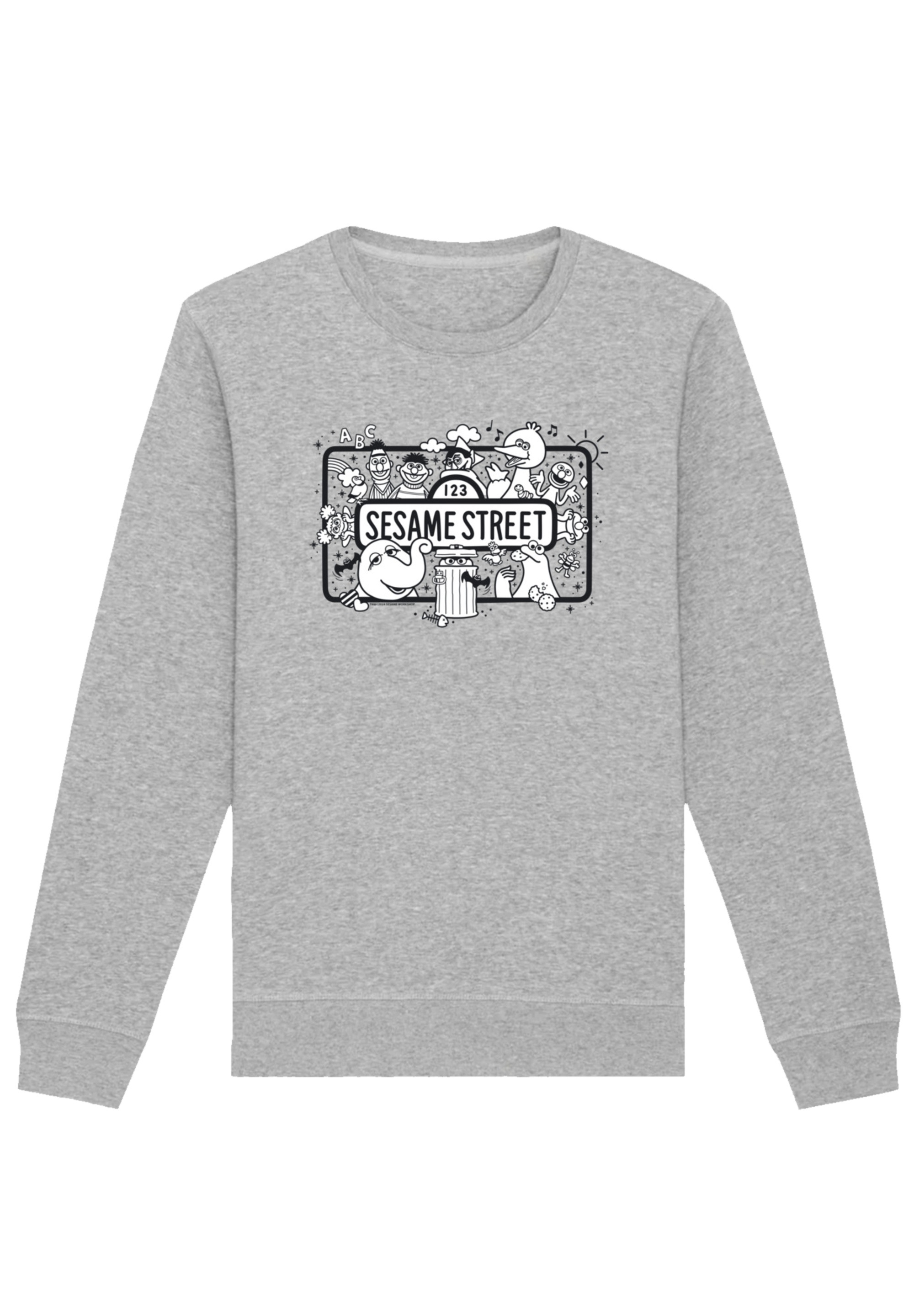 F4NT4STIC Sweatshirt "Sesamstraße Sesame Team", Premium Qualität,Nostalgie, günstig online kaufen