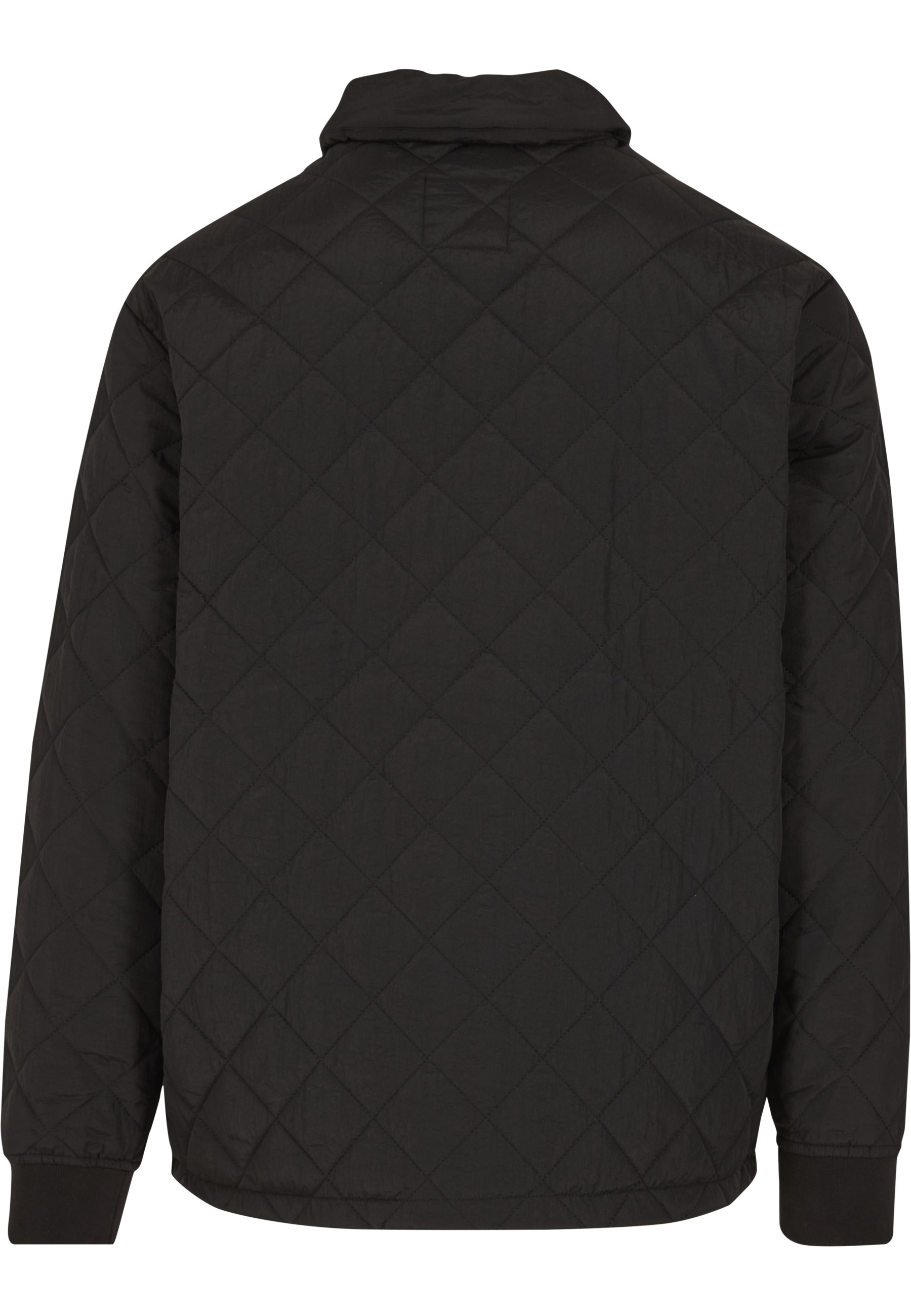 URBAN CLASSICS Allwetterjacke »Urban Classics Quilted Overshirt« 1 Stk. tlg. ohne Kapuze