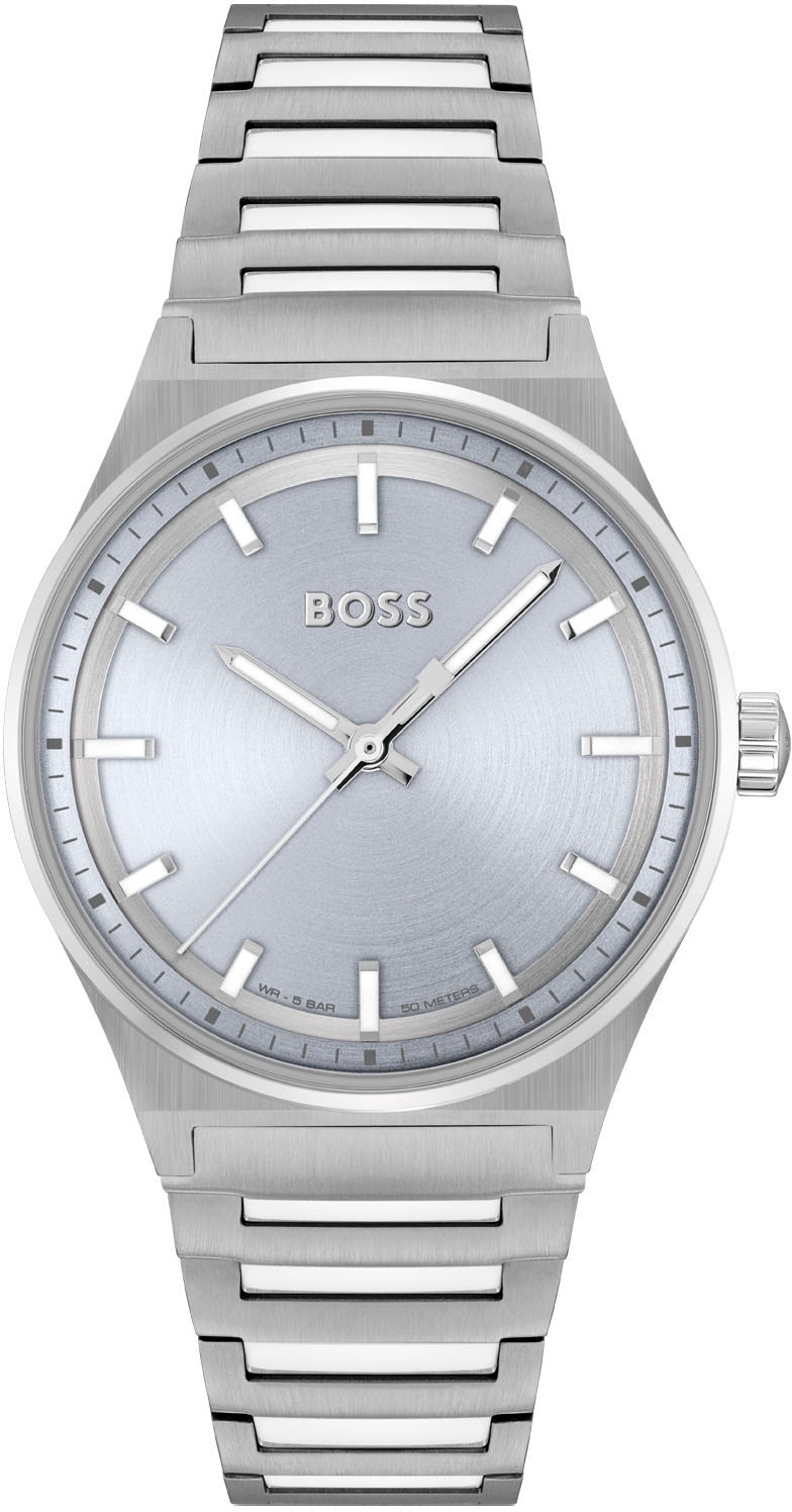 BOSS Quarzuhr »CANDOR 1502736« Damenuhr Arm...