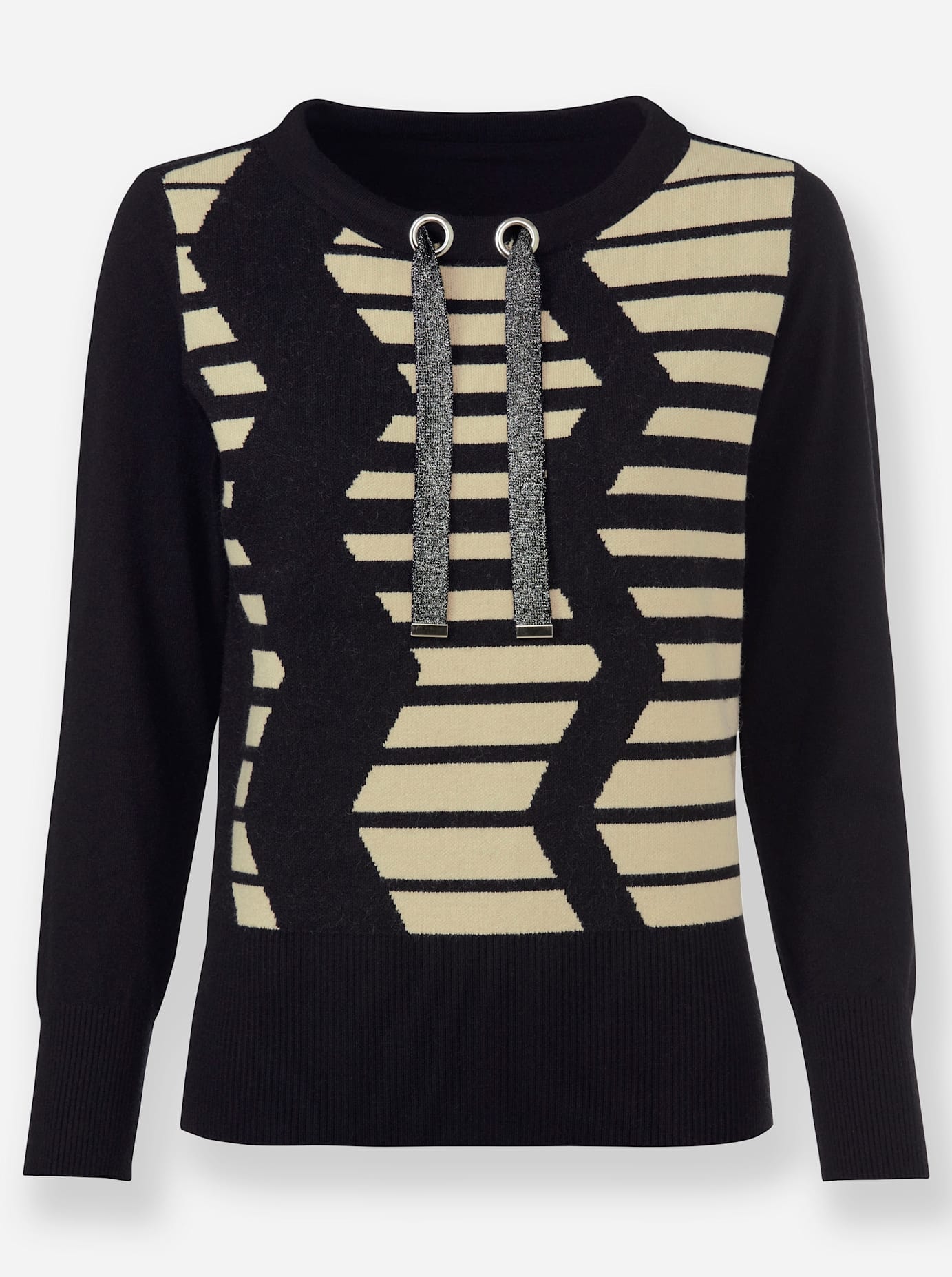 Inspirationen Rundhalspullover »Pullover«