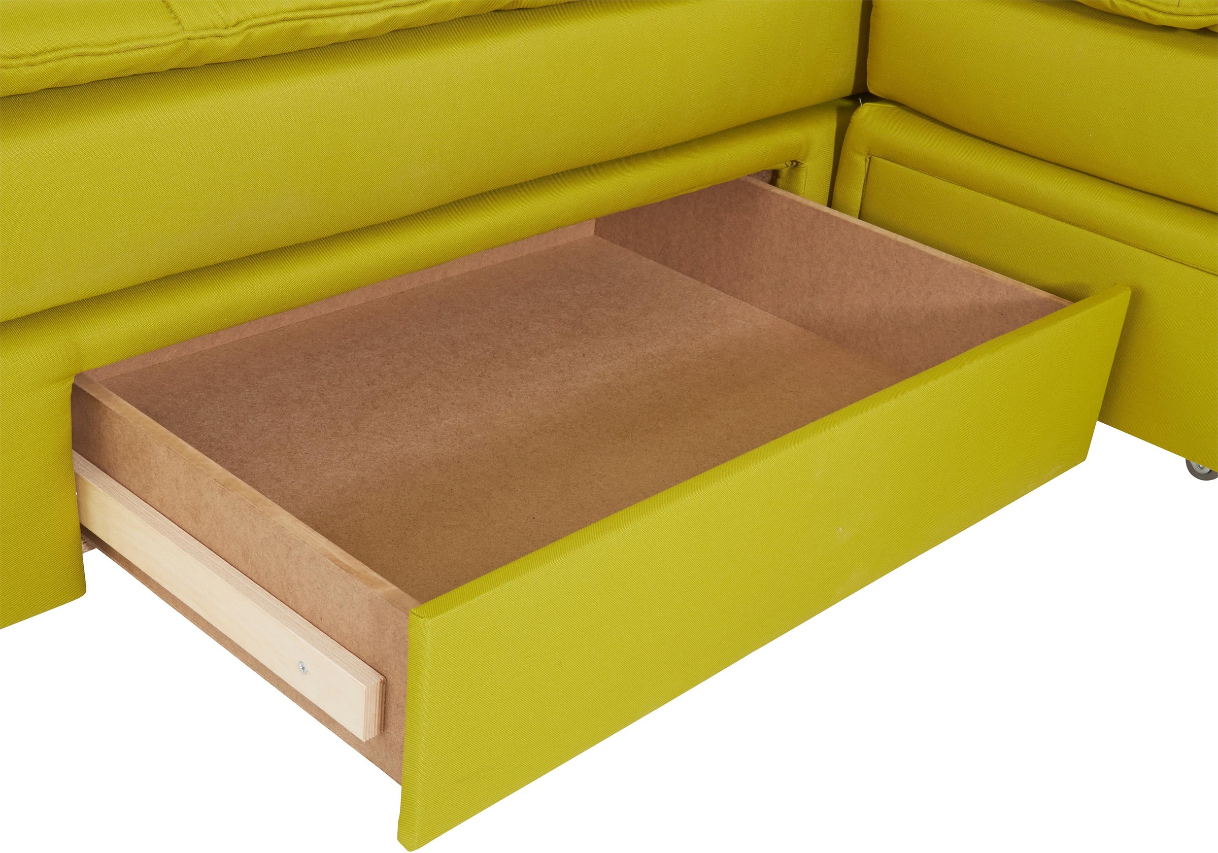 INOSIGN Ecksofa »Boxspringbett Night & Day L-Form mit Dauer-Schlaffunktion o. Armlehnen«, mit Boxspring-Bettfunktion 164x200 cm und Bettkasten, Dauerschläfer!