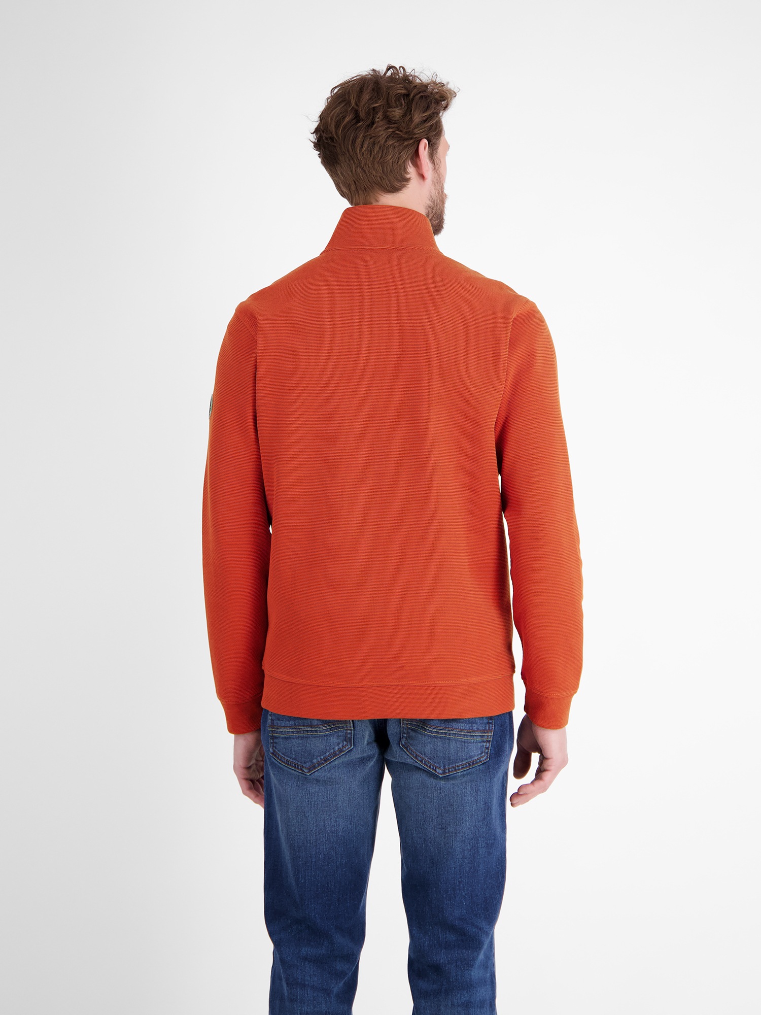 LERROS Sweatjacke "LERROS Sweatjacke in weicher Strukturqualität" günstig online kaufen