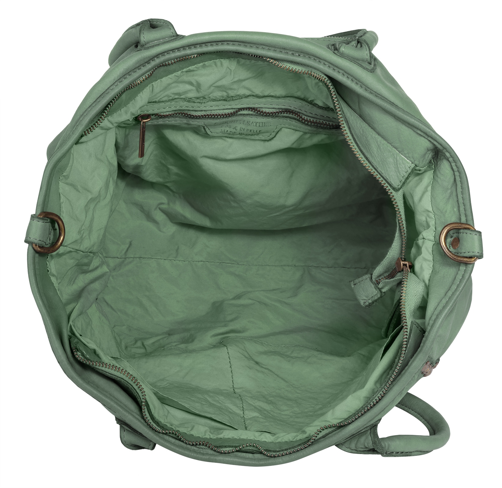 Samantha Look Shopper, echt Leder, Made in Italy