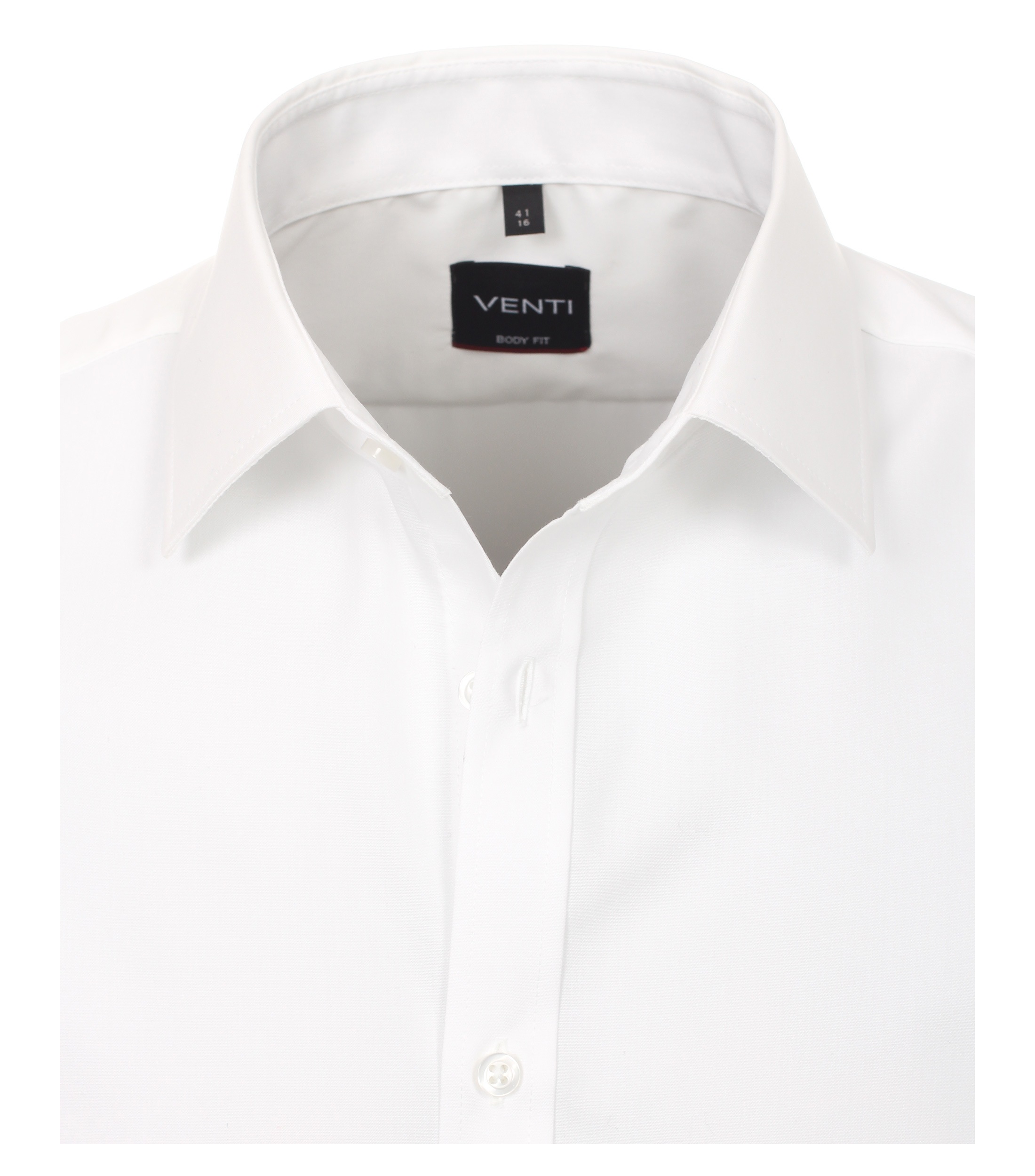 VENTI Business Shirt Short Sleeve Solid White 41 3