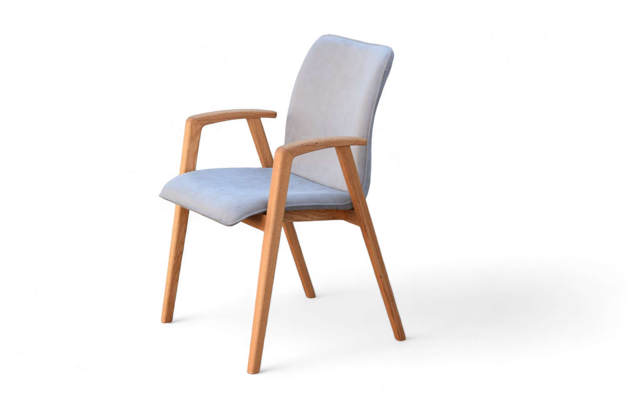 Thumbnail - OTTO home Armlehnstuhl "Loreen Esszimmerstuhl, Polsterstuhl, Designstuhl" (Set) 2 Stk.mit Massivgestell, hochwertig gear...