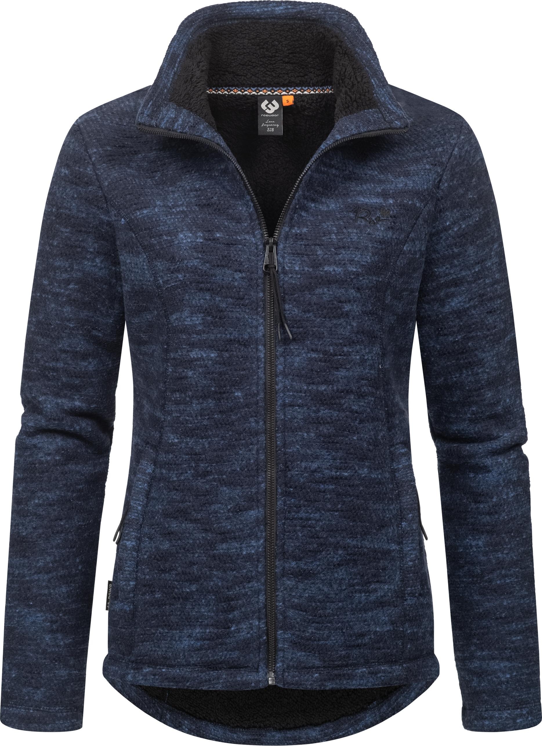 Ragwear Strickjacke »Liram Melange«, Kuschelige Übergangsjacke in Strick-Optik