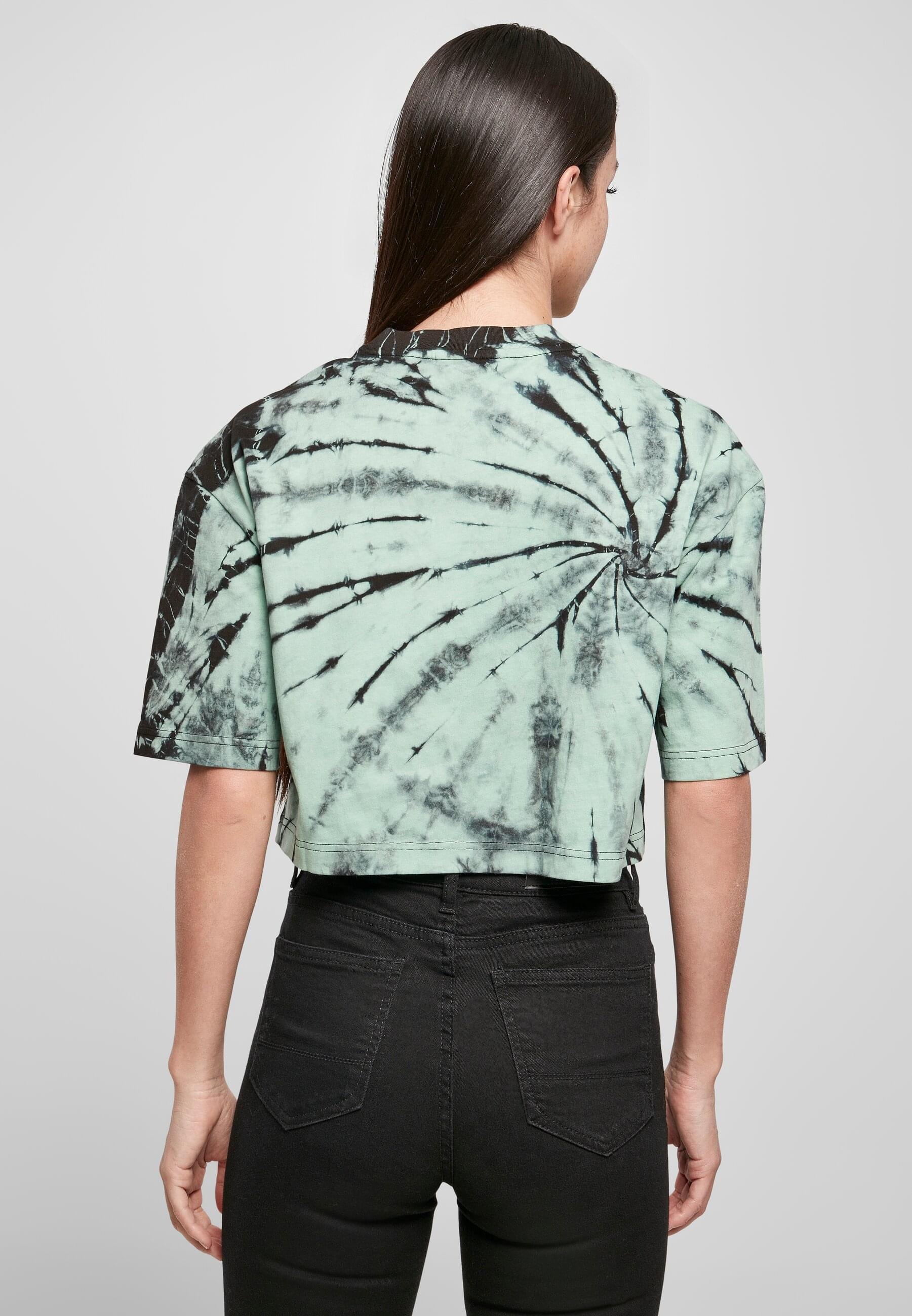 URBAN CLASSICS Kurzarmshirt »Damen Tie Dye BAUR Ladies (1 Tee«, Oversized für Cropped tlg.) | kaufen