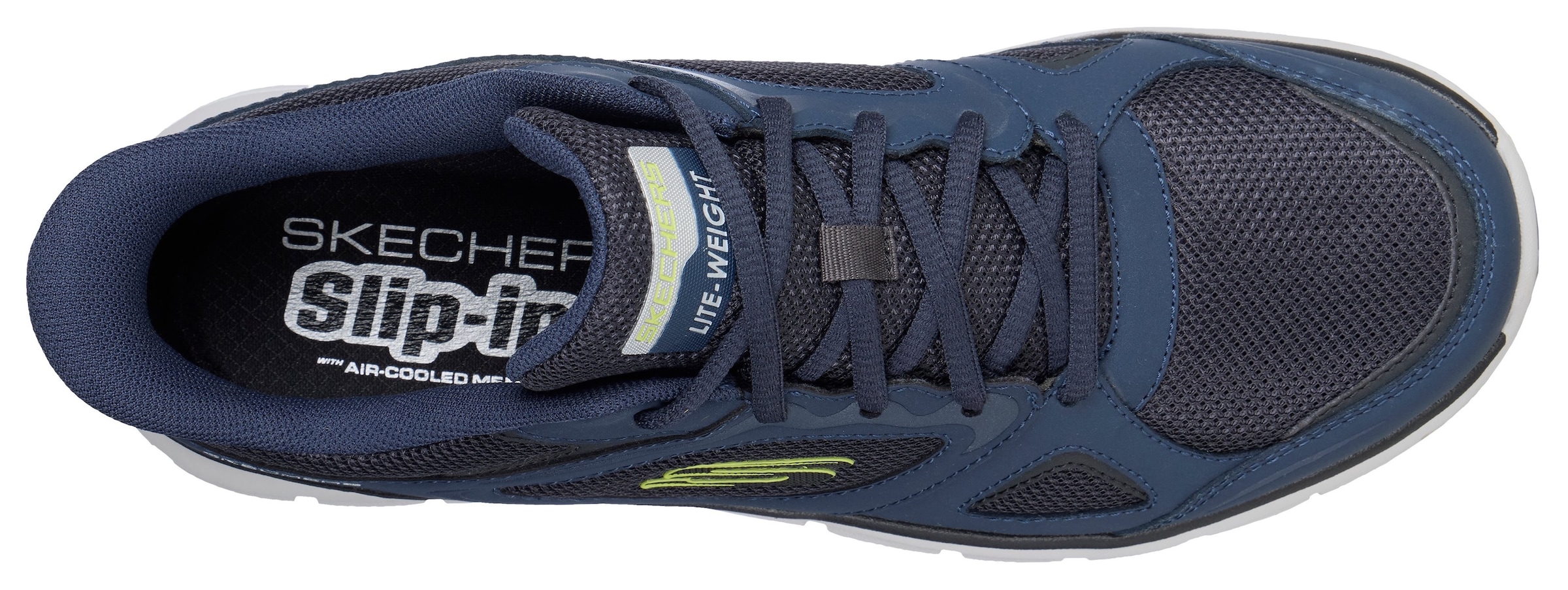 Skechers Slip-On Sneaker »TRACK«, Freizeitschuh, Schnürschuh mit Memory Foam