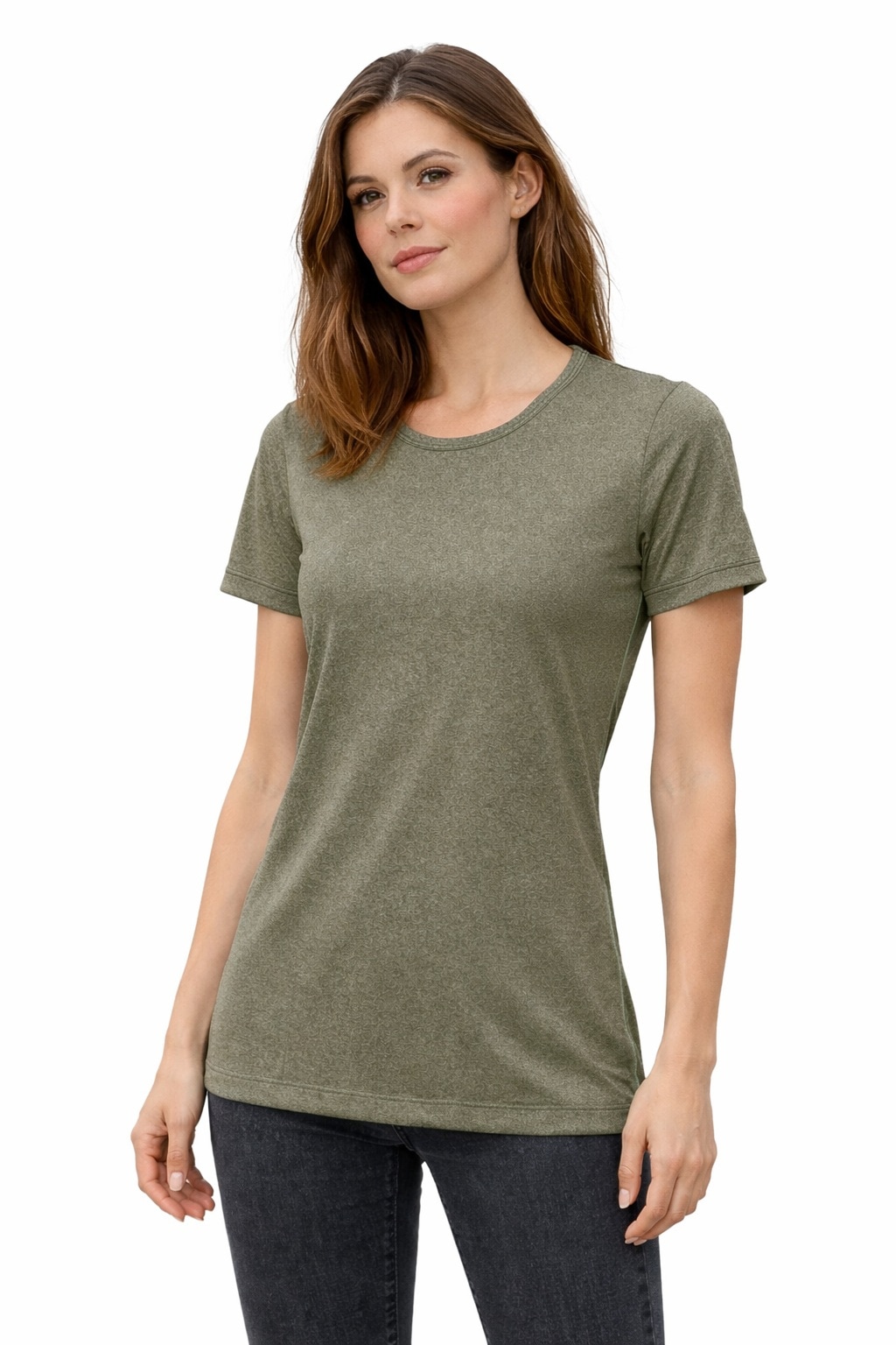 DEPROC Active 1100000002199 "KITIMAT WOMEN" Funktionsshirt in Melangeoptik
