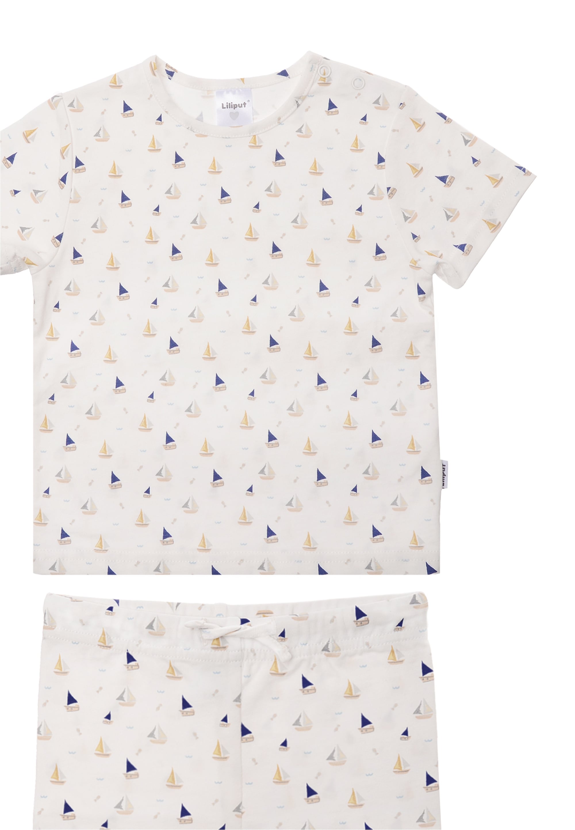 Liliput T-Shirt »Boote«, (4 tlg.), im praktischen 2er-Pack mit Bindebändern