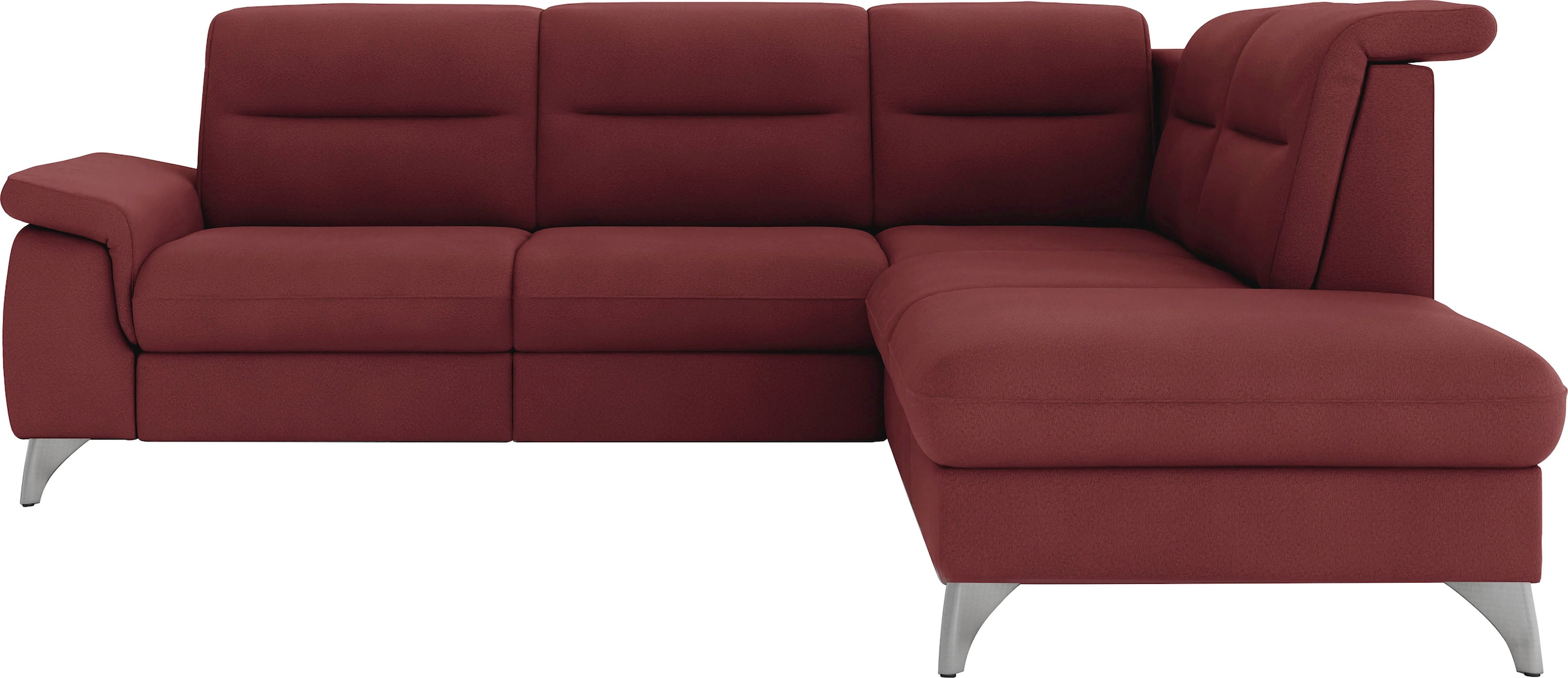 sit&more Ecksofa "Astoria L-Form", wahlweise mit motorischer Relaxfunktion günstig online kaufen