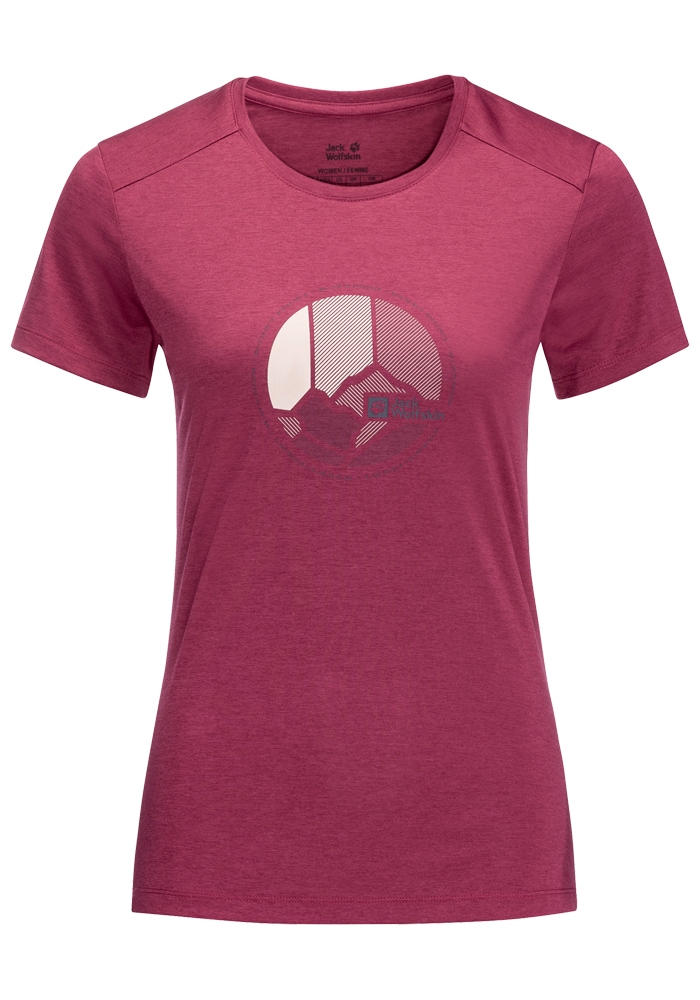 Jack Wolfskin T-Shirt »CROSSTRAIL GRAPHIC T W« für kaufen | BAUR