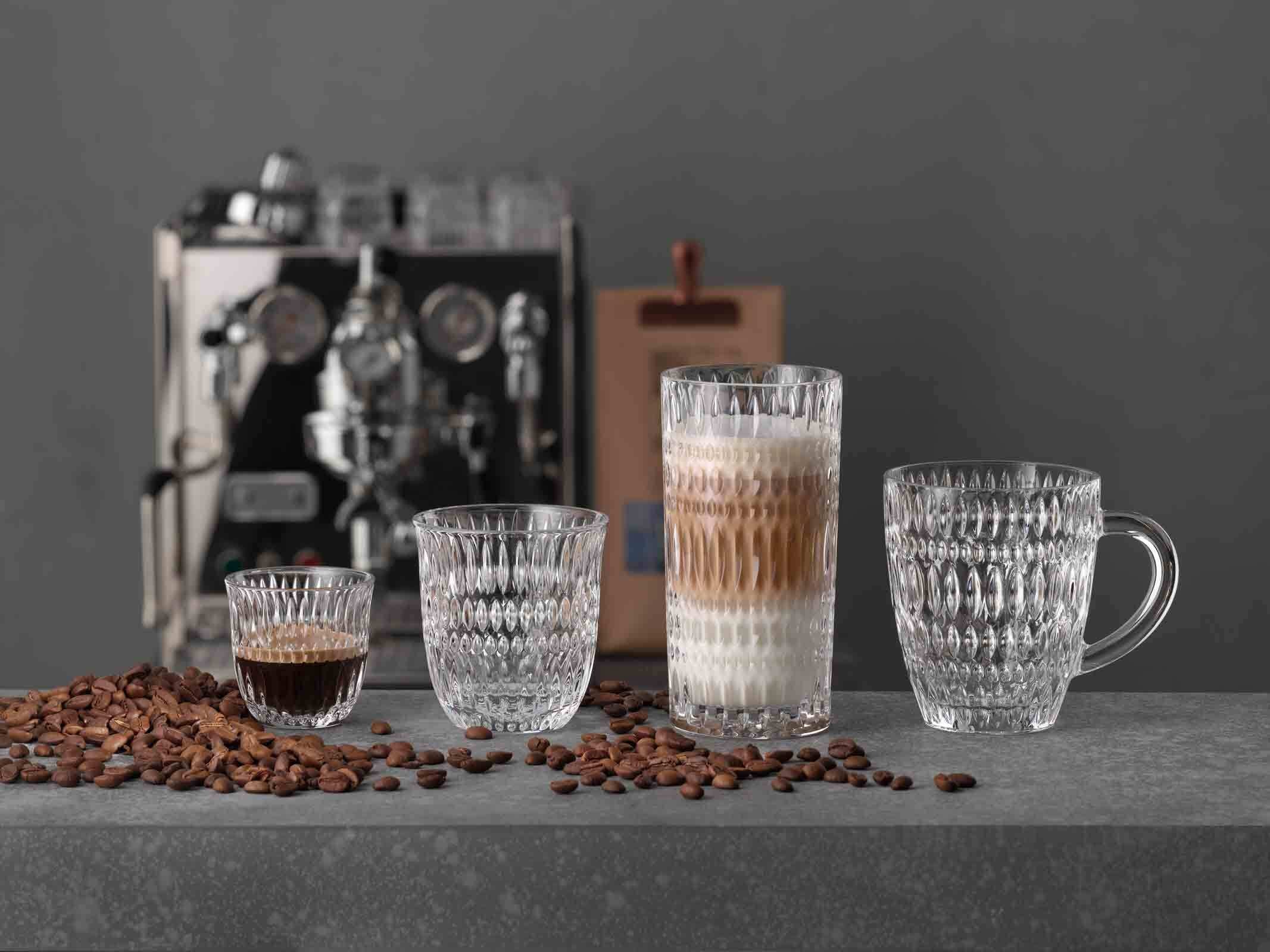 Nachtmann Gläser-Set »Gläserset Ethno Barista 8er Set transparent«