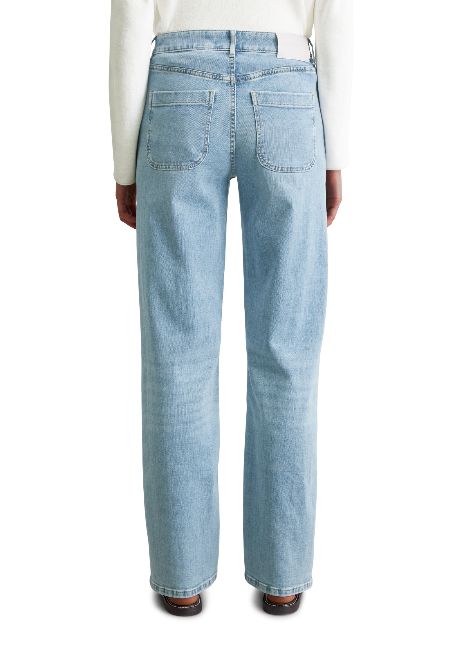 Marc O'Polo Weite Jeans »aus Cashmere Touch Denim«