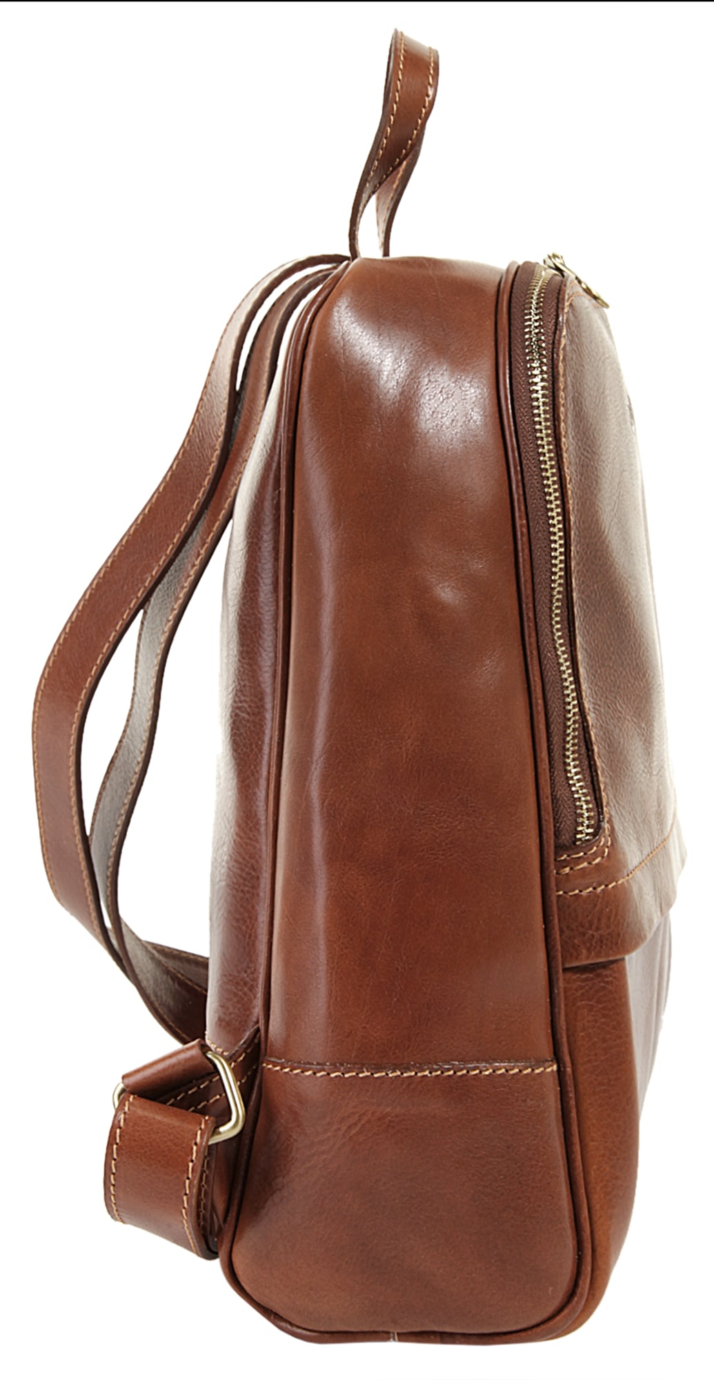 Piké Cityrucksack, echt Leder, Made in Italy