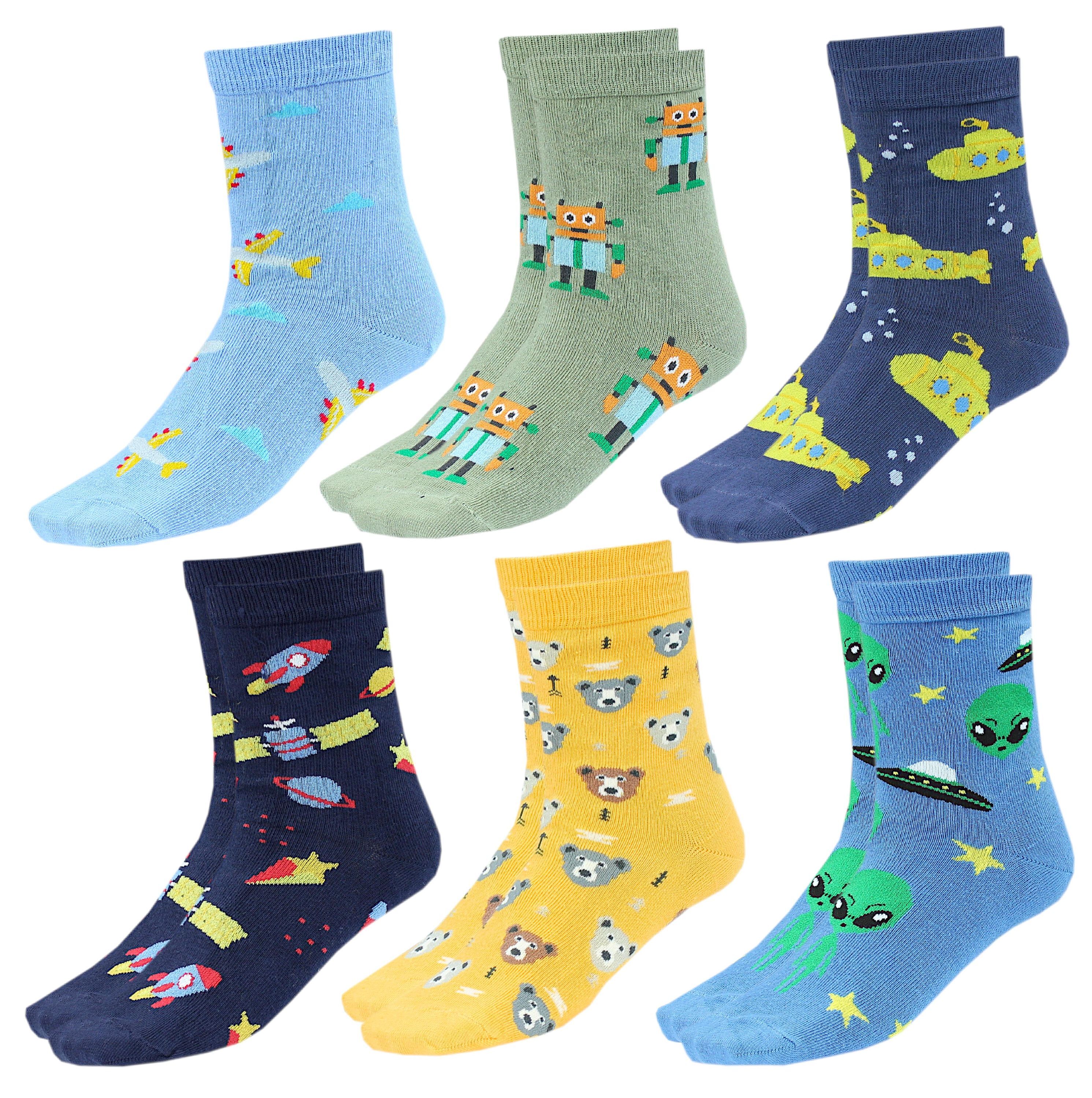 TupTam Kurzsocken "Socken Kinder Socken Mädchen Jungen Bunt Gemustert 6er Pack"