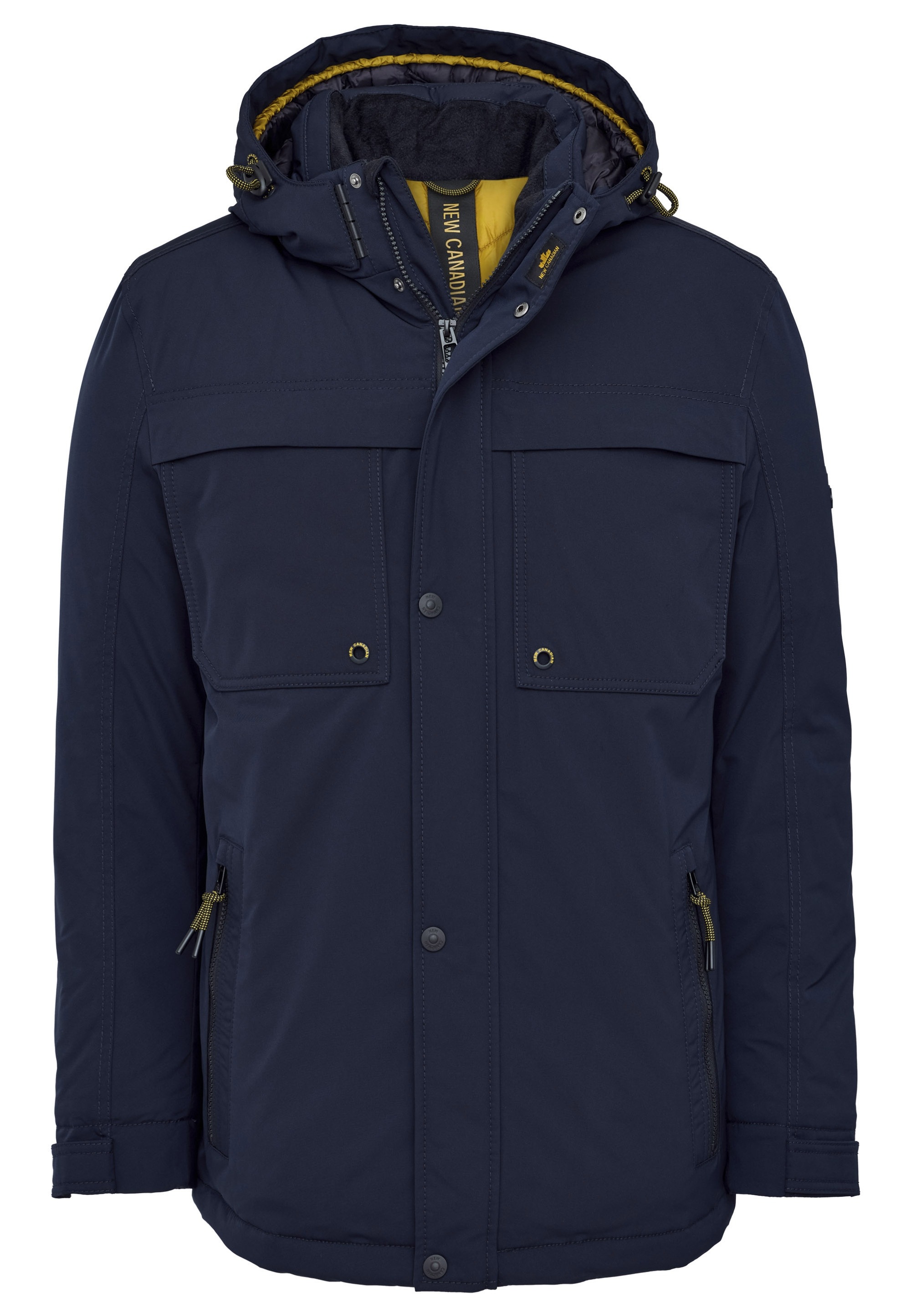 New Canadian Outdoorjacke »CO-3«, mit Fleece-Einsatz am Innenkragen