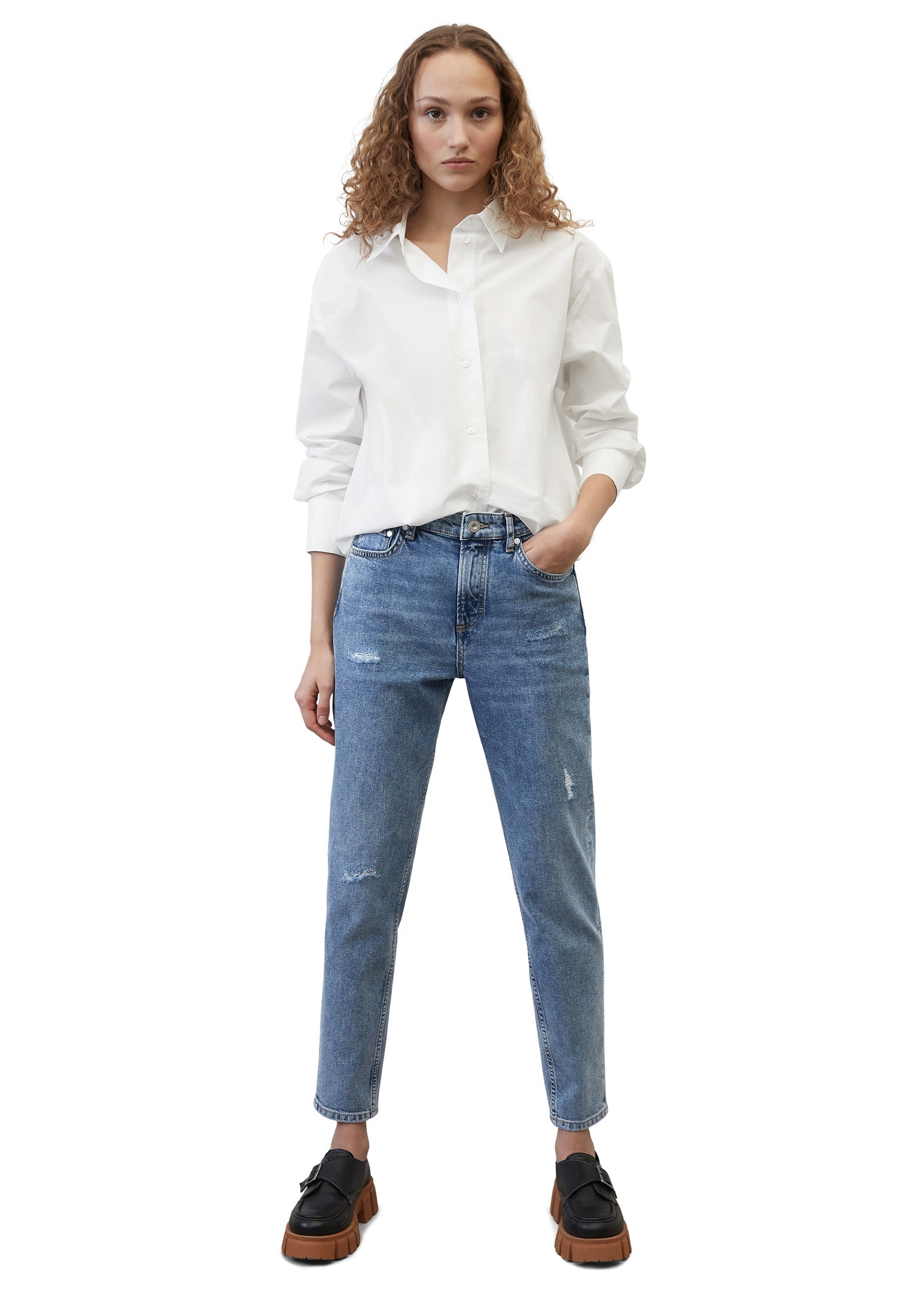Marc O'Polo Slim-fit-Jeans »aus Bio-Baumwoll-Mix«