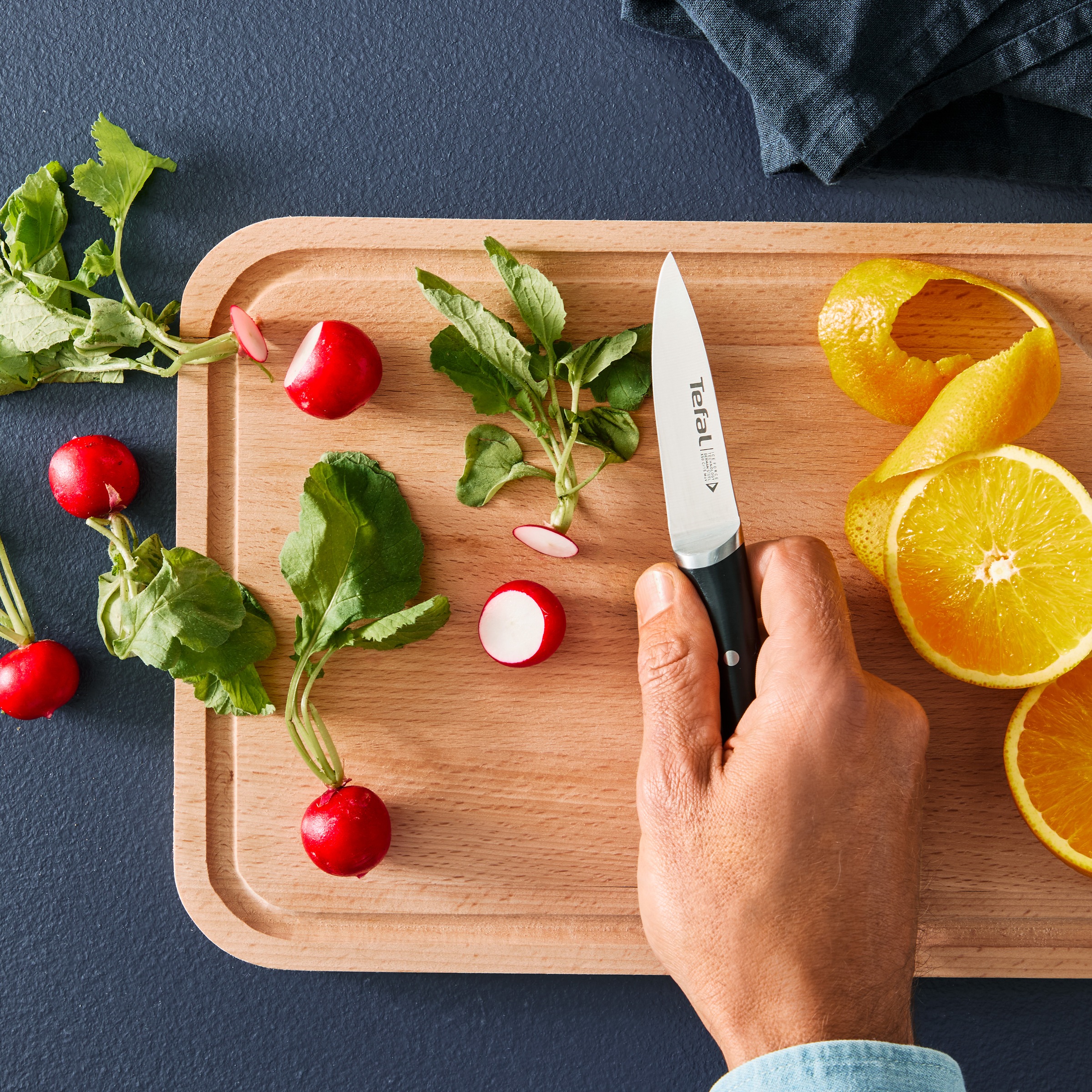 Tefal Schälmesser »Ice Force« 9 cm, Eishärtungstechnologie, Klinge aus deutschem Edelstahl