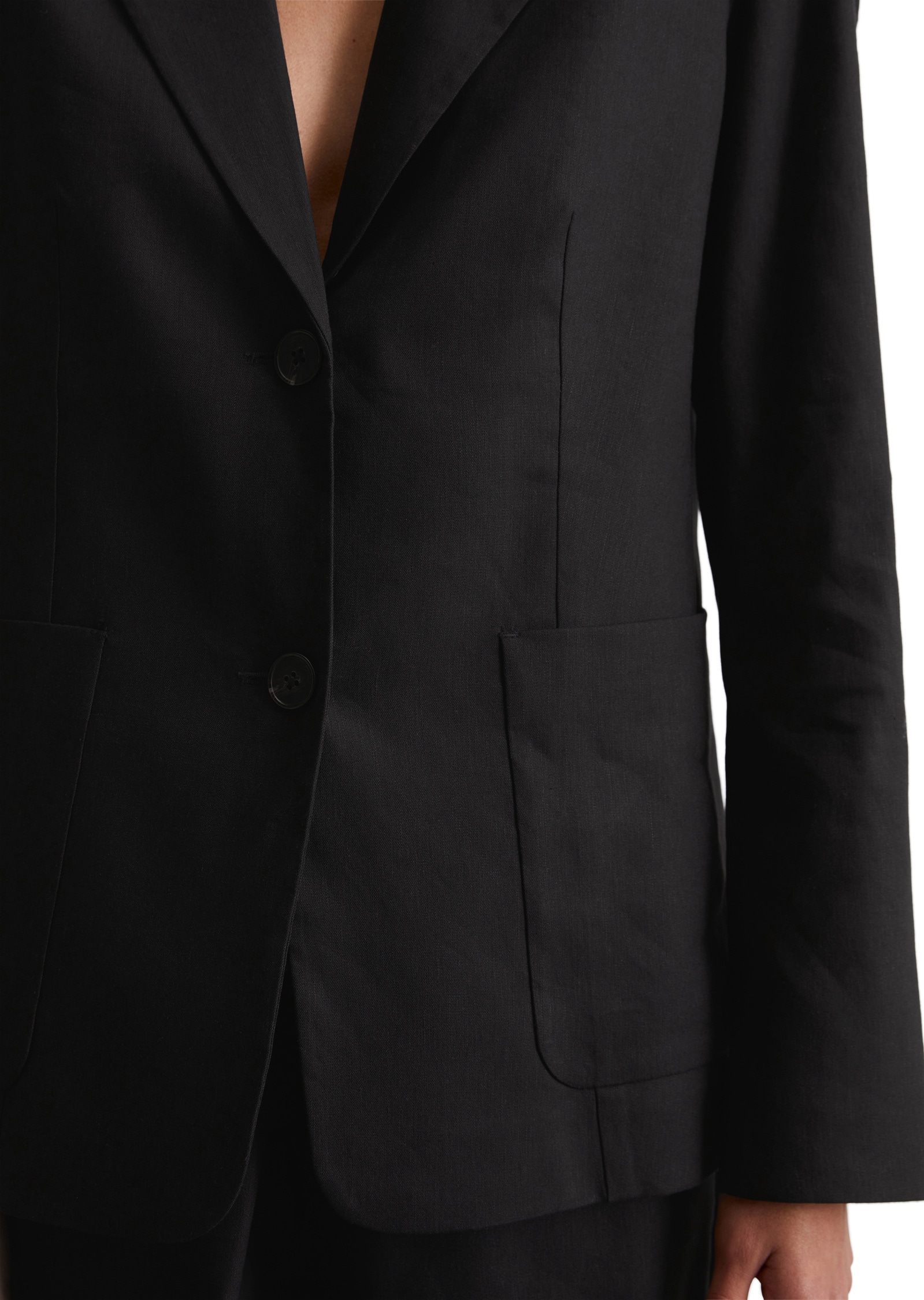 Marc O'Polo Longblazer »aus Leinen-Viskose-Stretch«