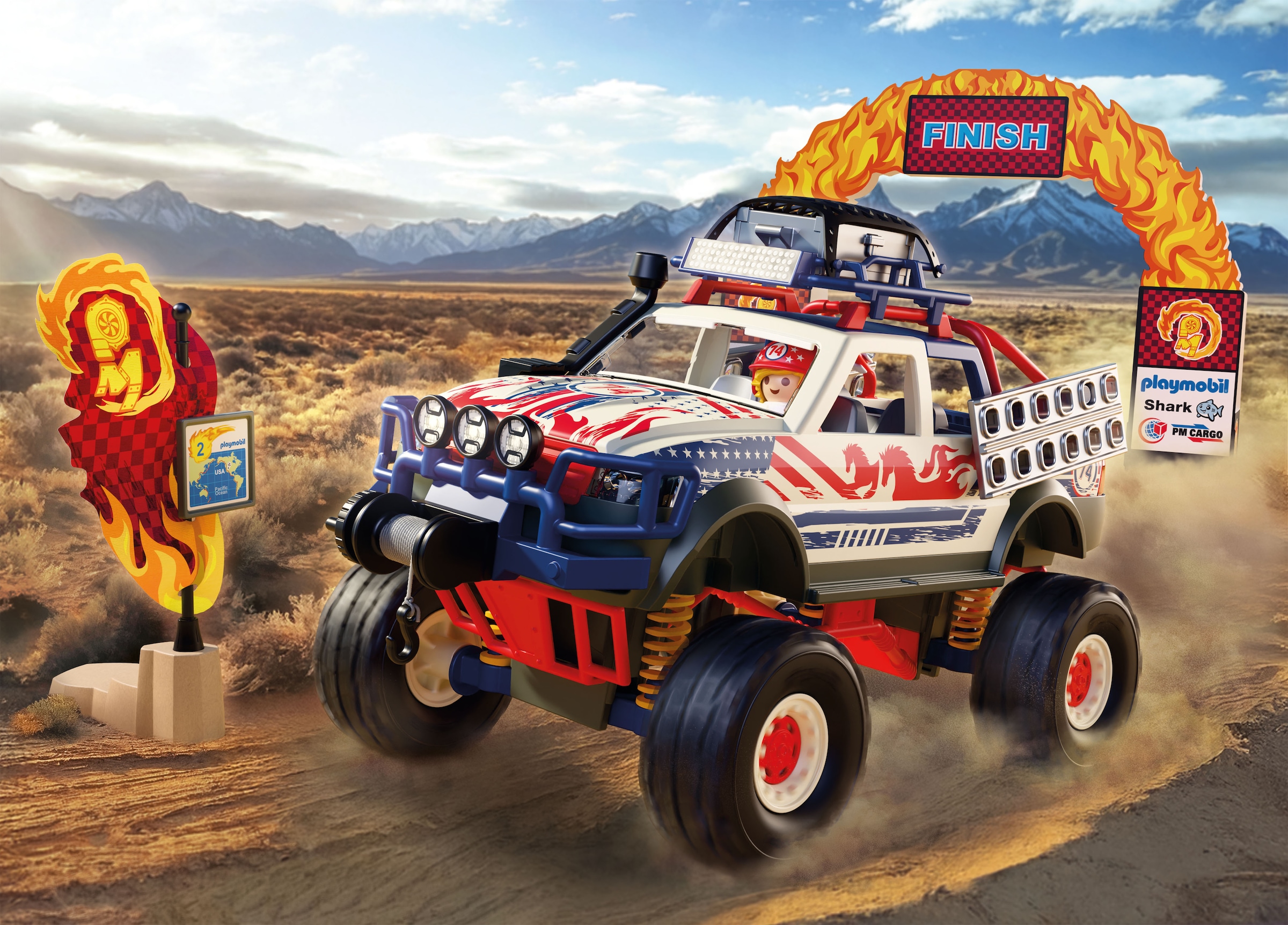 Playmobil® Konstruktions-Spielset »Offroad Truck (72061), City Action« Made in Europe