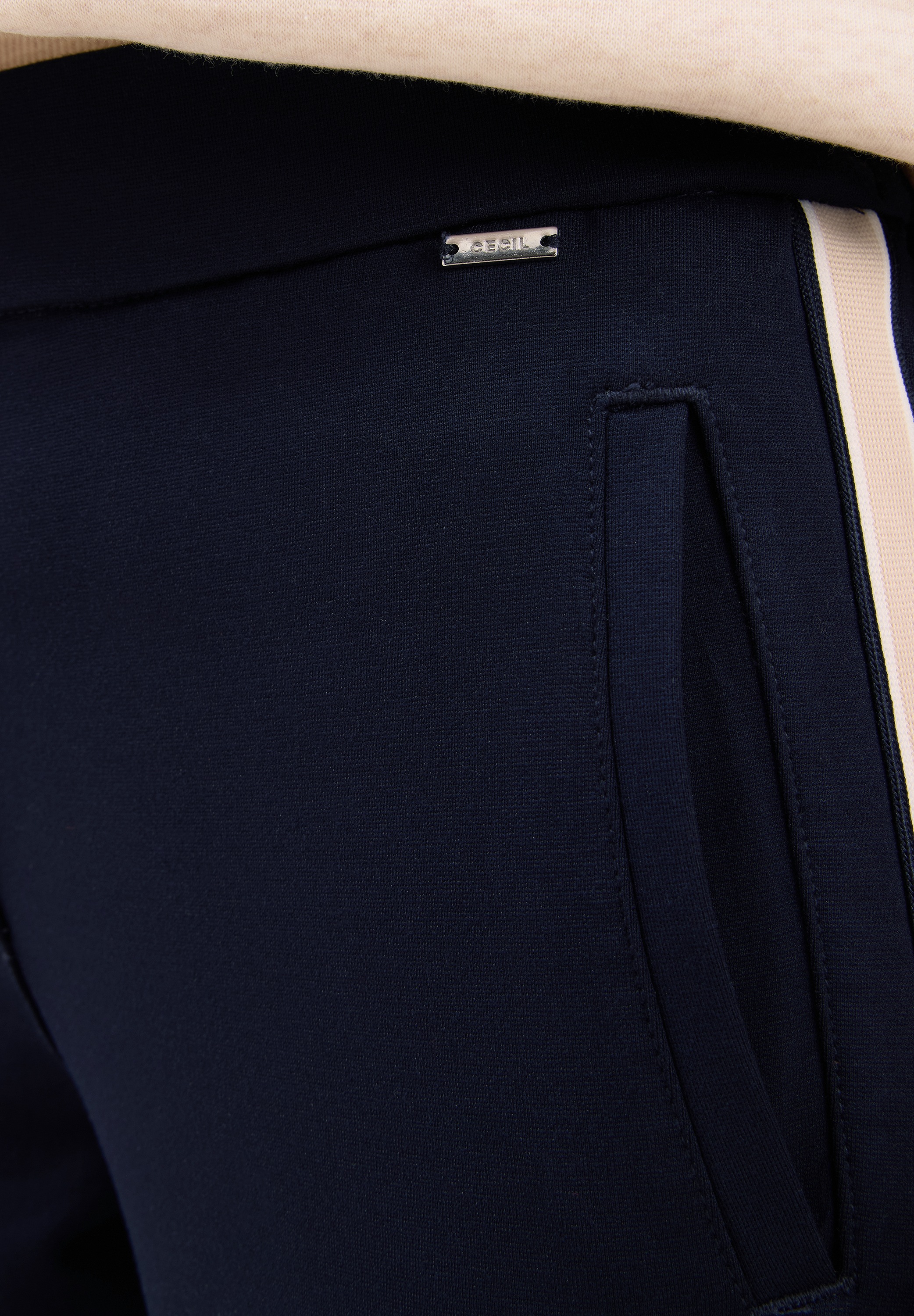 Thumbnail - Cecil Stoffhose mit Tape-Detail