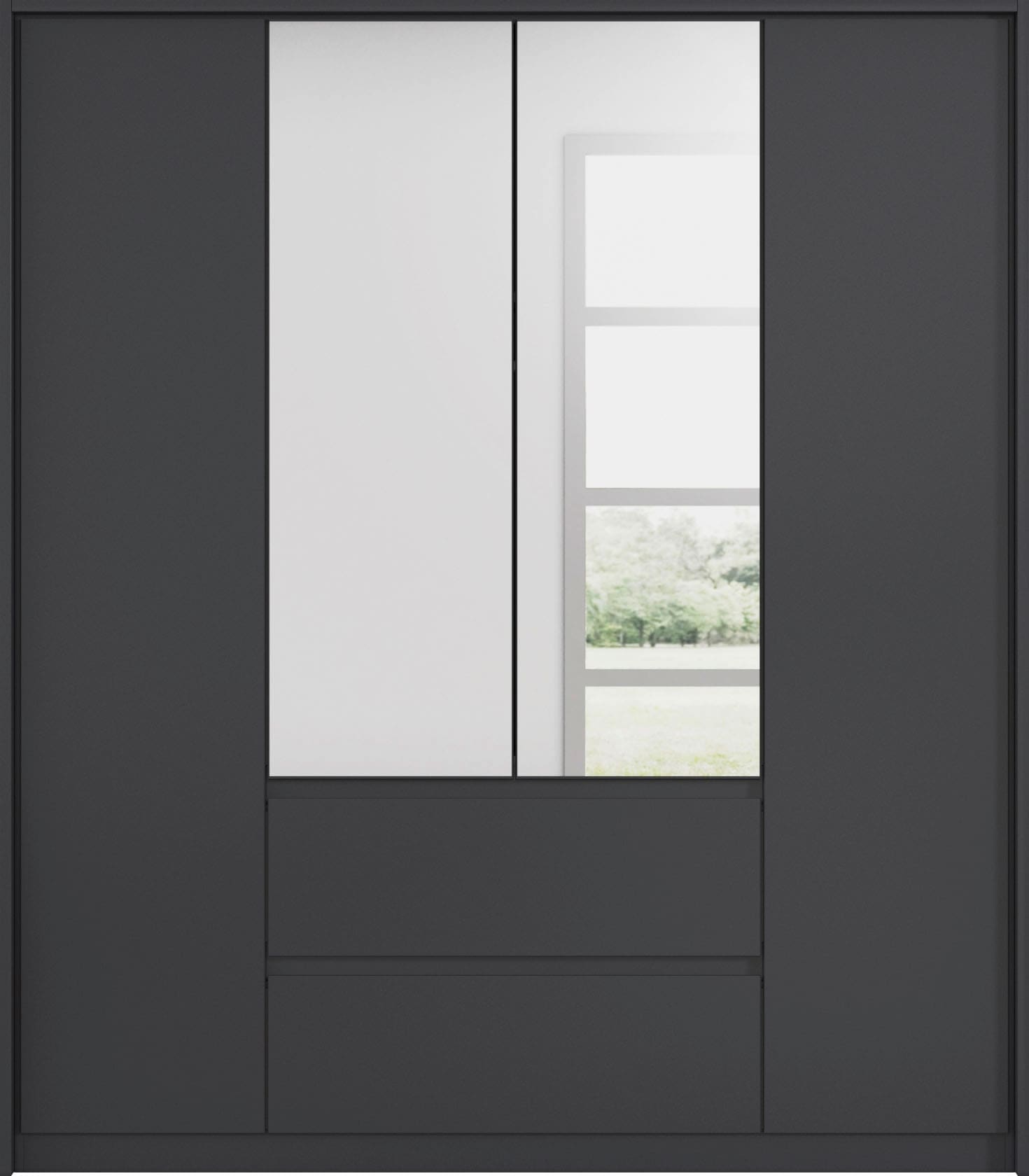 rauch Drehtürenschrank "Mainz mit Spiegel und Passepartout" optional mit Be günstig online kaufen