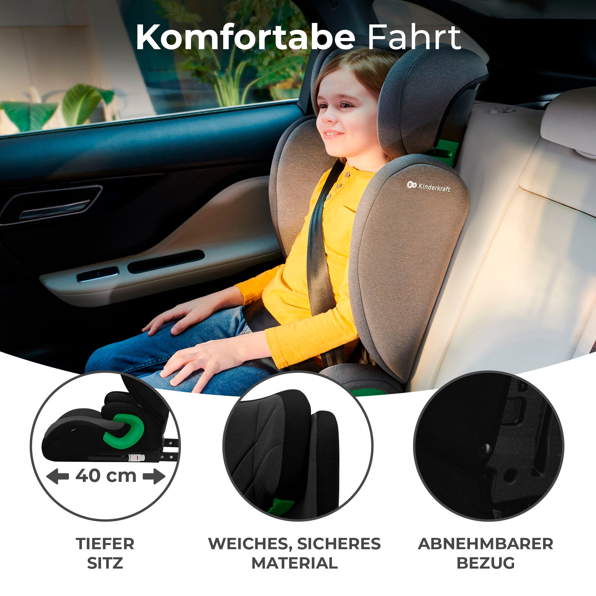 Kinderkraft Autokindersitz »JUNIOR FIX 2 i-Size«