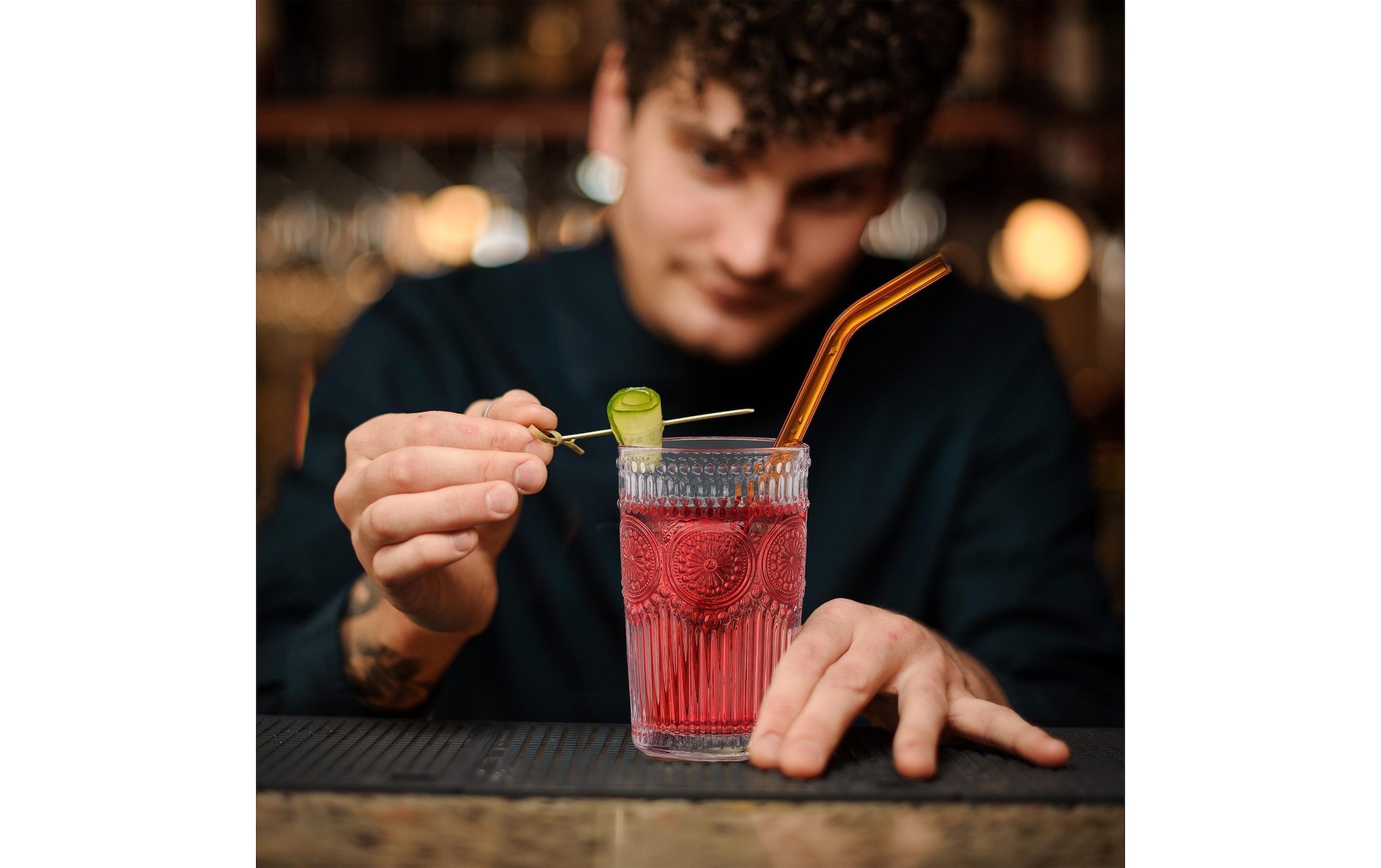 relaxdays Glas »4er Set, 400 ml«