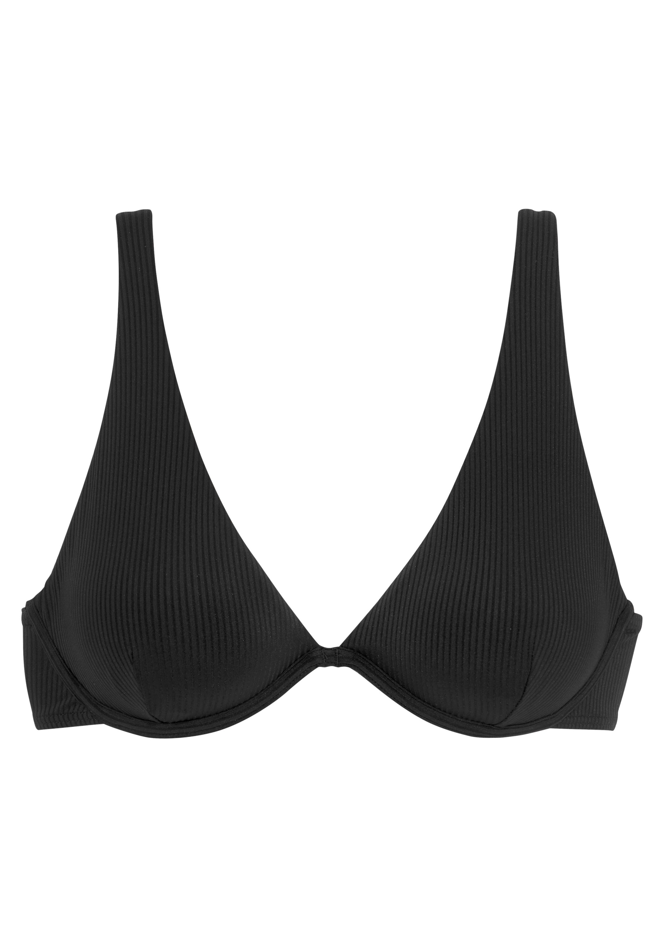 Venice Beach Bügel-Bikini-Top "Lucky", aus gerippter Strukturware günstig online kaufen