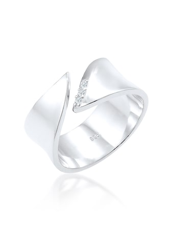 Diamore Diamantring »Wickelring Diamant (0.045 ct.) 925 Silber« kaufen