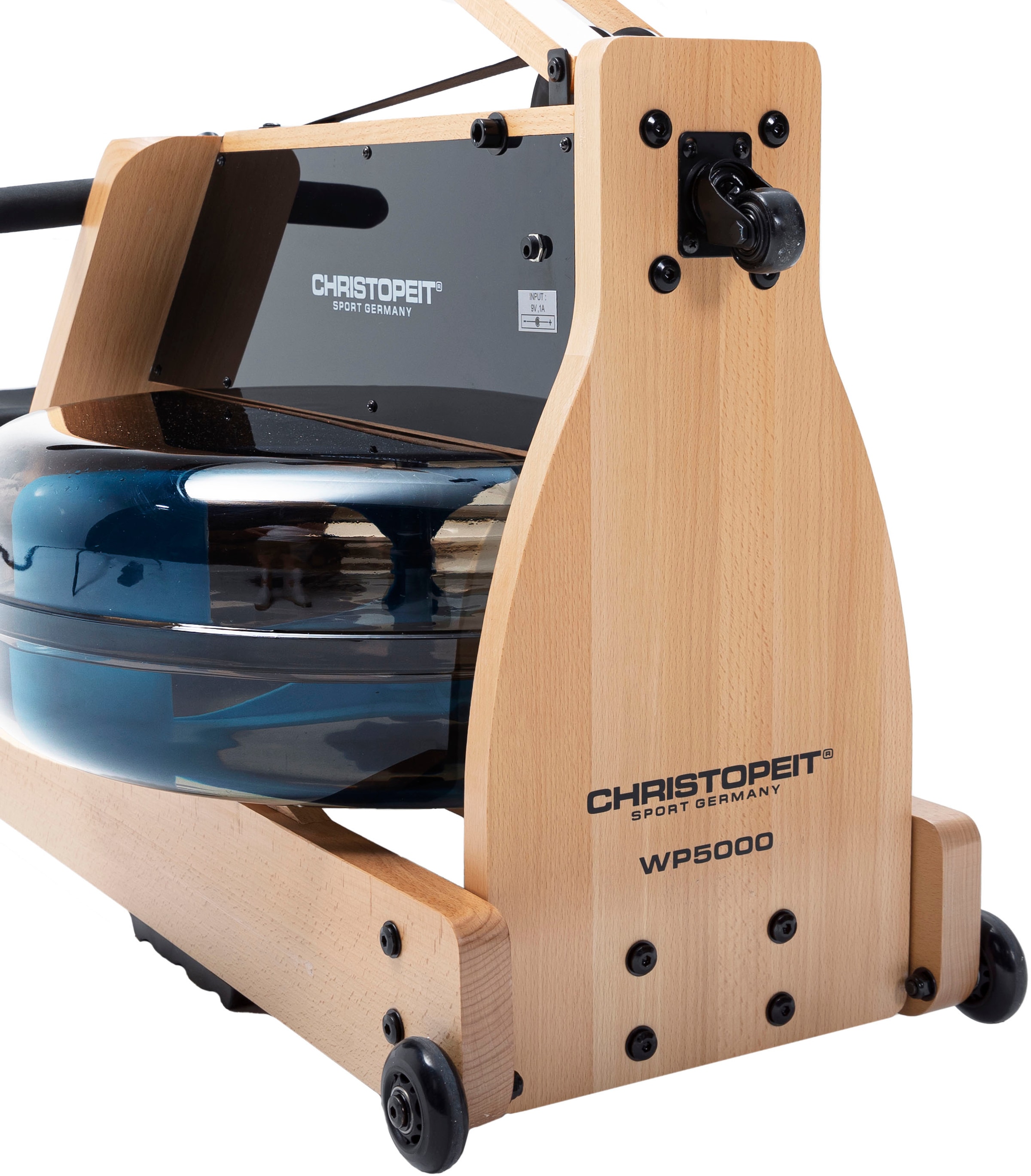 Christopeit Sport® Ruderzugmaschine »WP 5000 inkl. Pulsgurt«, (Set, Ruderzugmaschine-Pulsgurt)