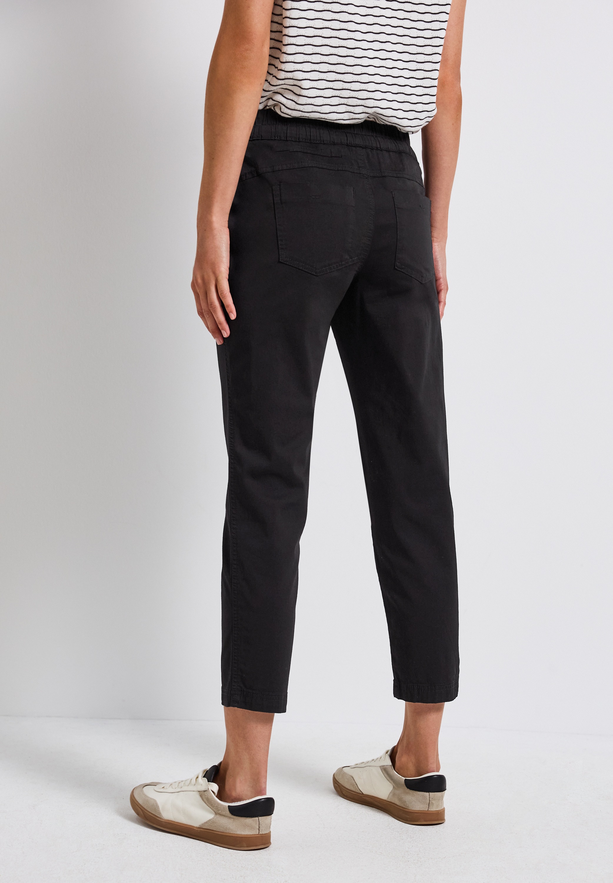 STREET ONE Röhrenhose mit Elastikbund günstig online kaufen