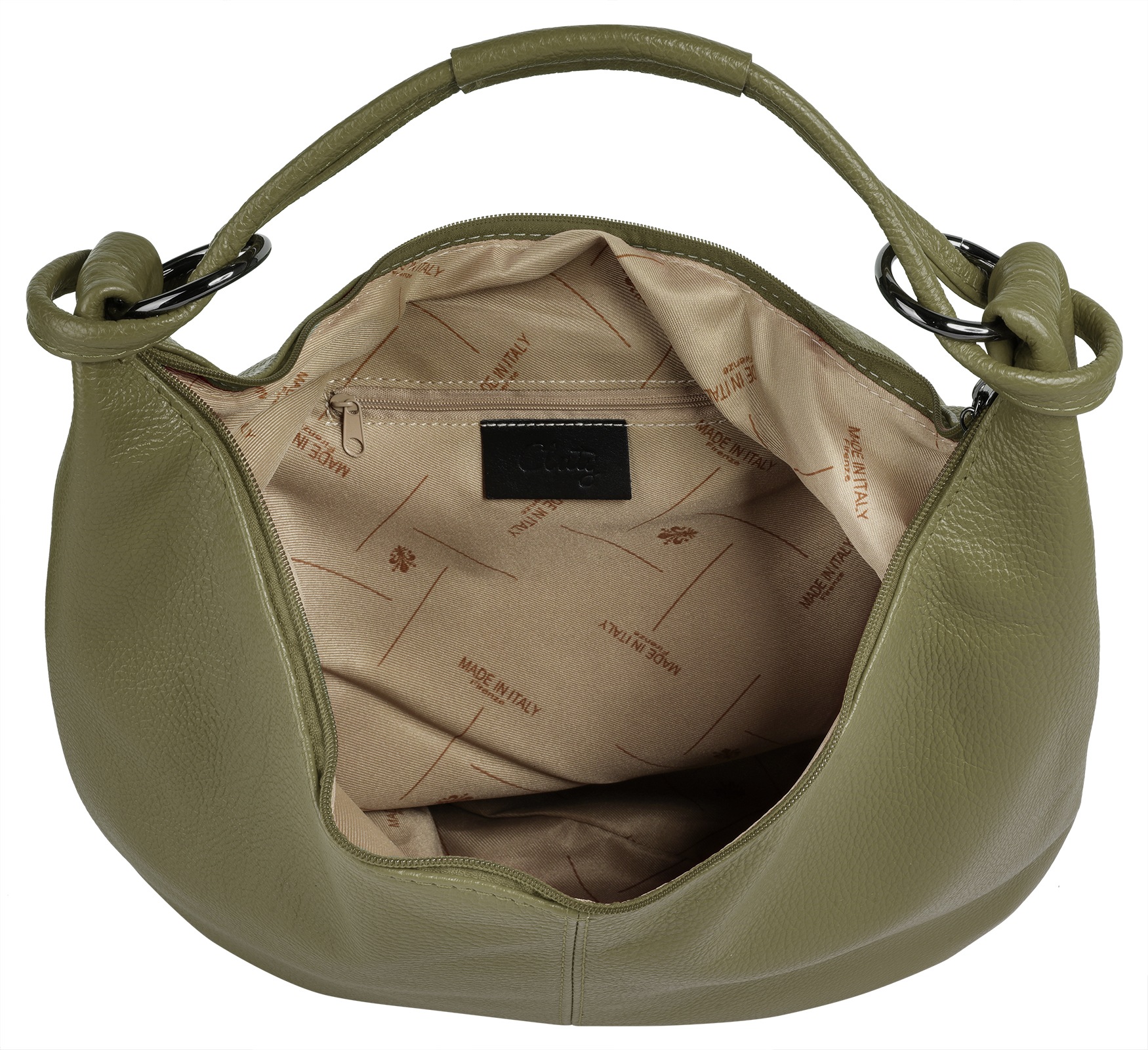 Cluty Shopper, echt Leder, Made in Italy