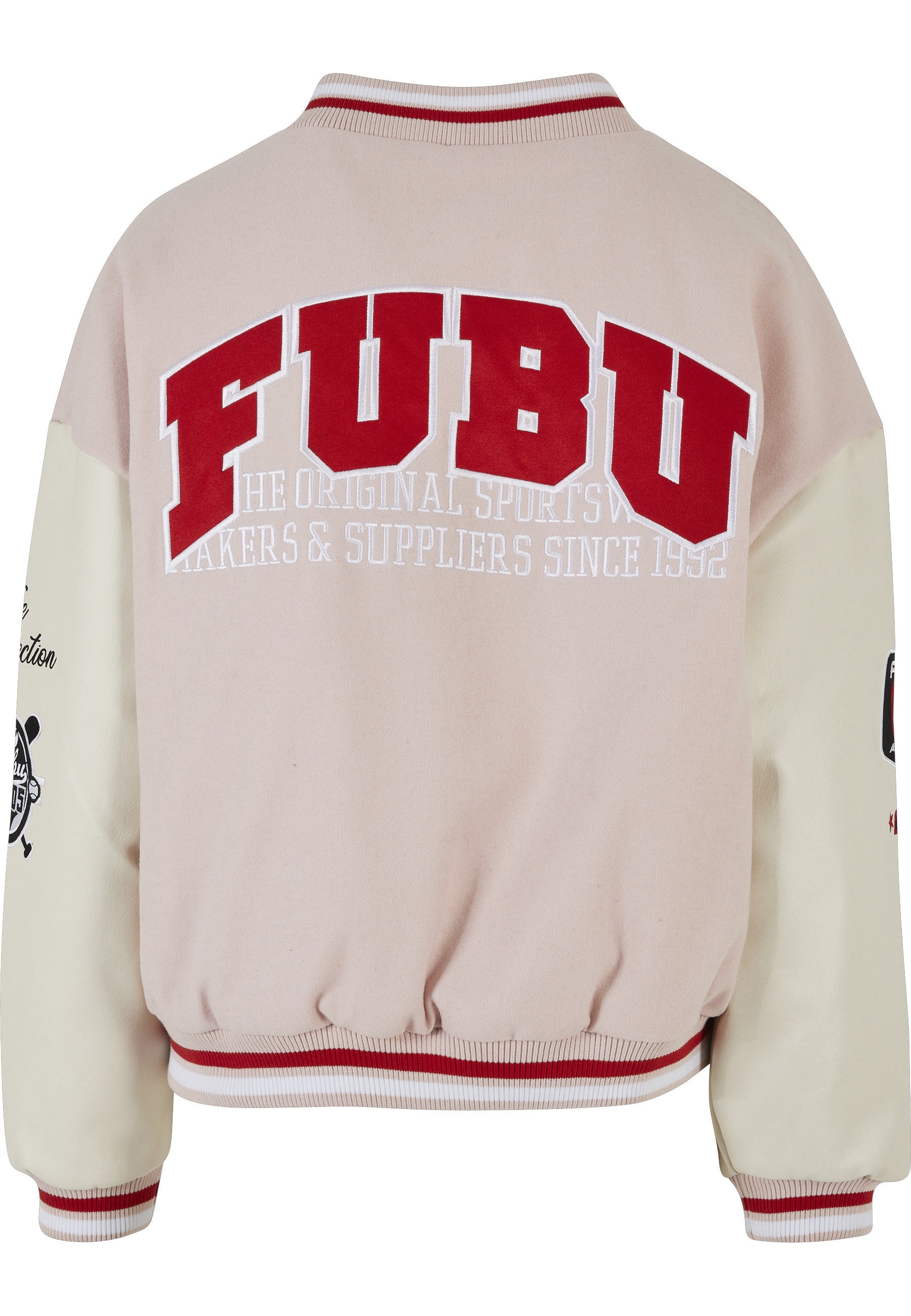 Fubu Anorak »Fubu Damen FW231-017-2 FUBU College Varsity Jacket« 1 Stk. tlg. ohne Kapuze