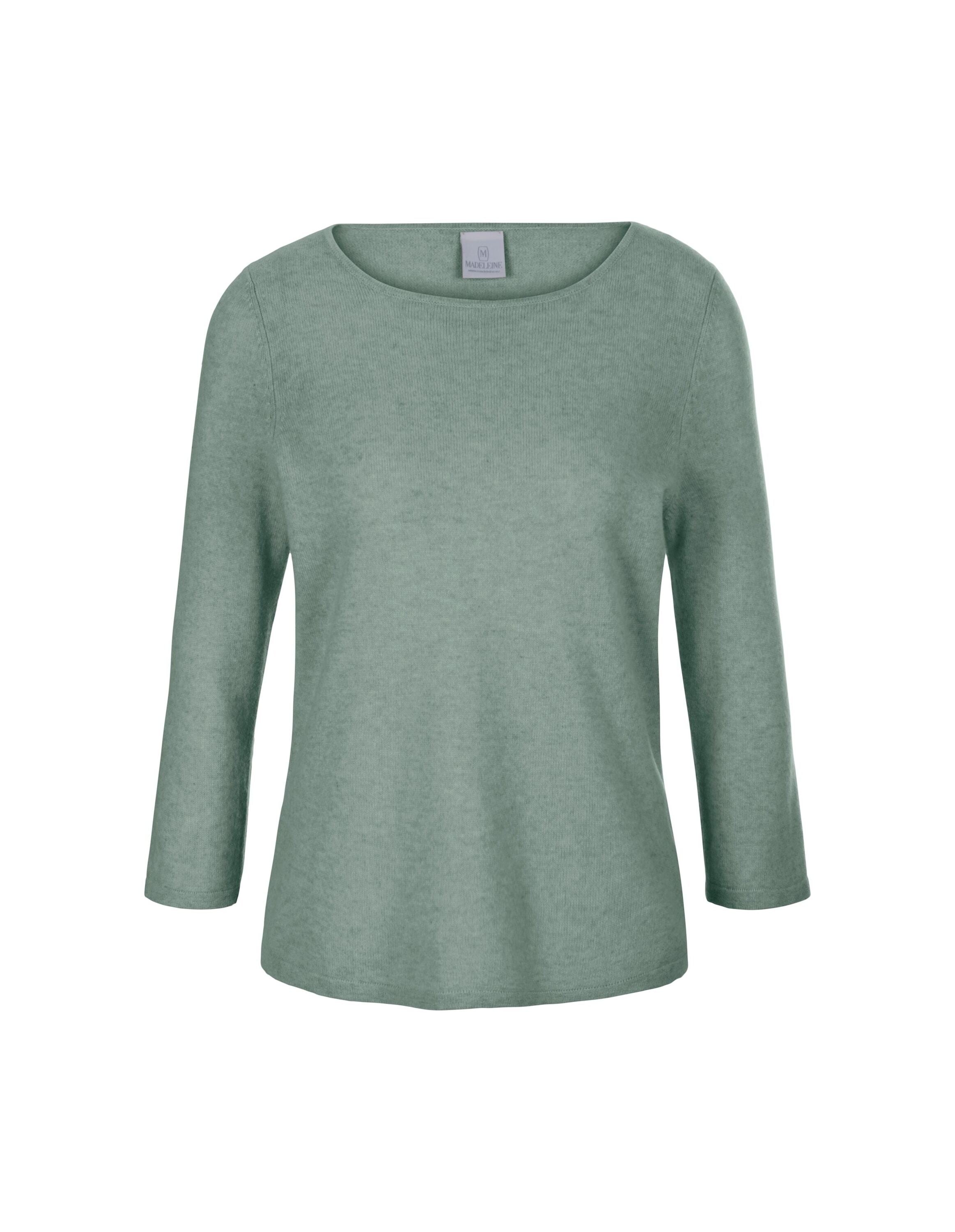 MADELEINE Longpullover "Strickpullover Kaschmirpullover mit U-Boot-Ausschni günstig online kaufen