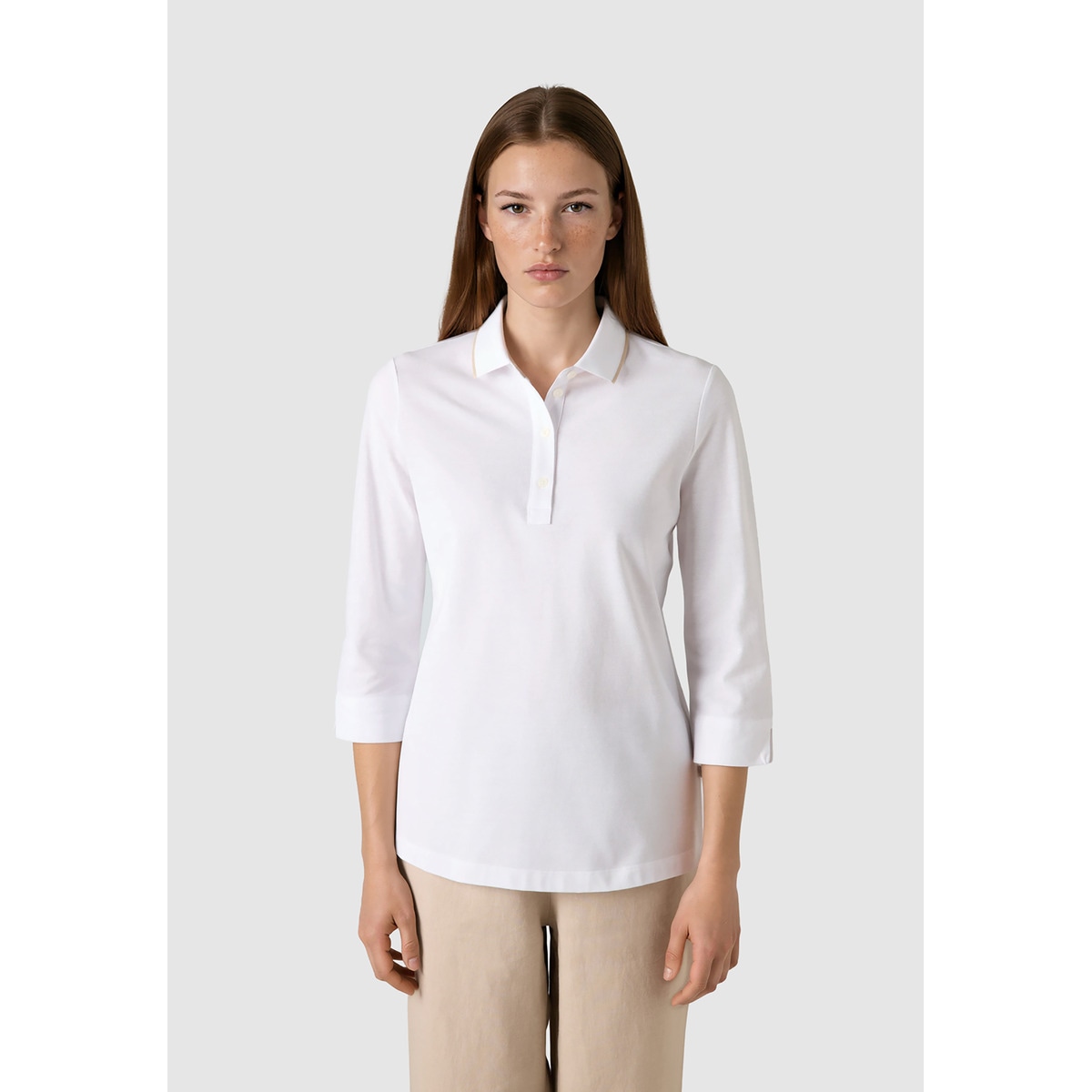 MAERZ Muenchen Poloshirt »Maerz Muenchen 193000 Langarm-Poloshirt Damen Bekleidung«